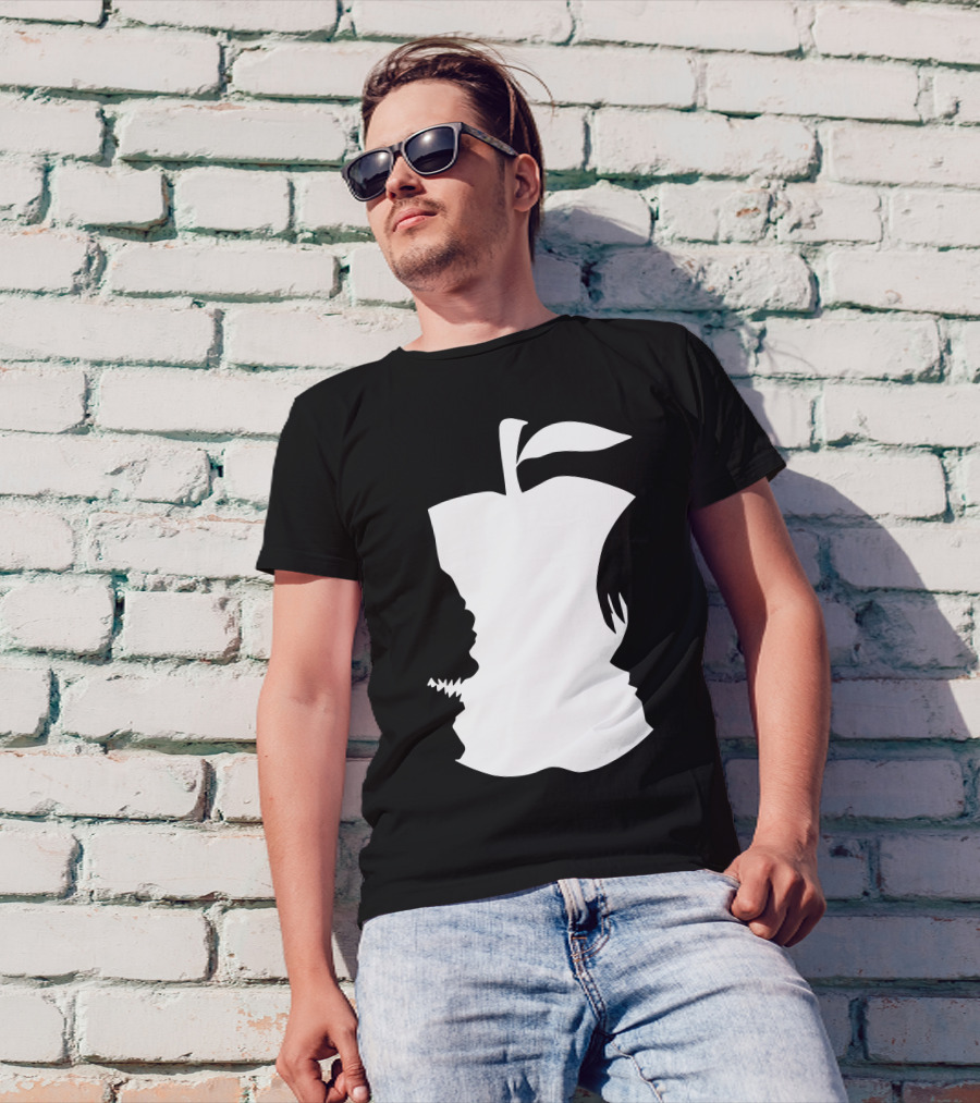 Death Apple Silhouette Face Off T-Shirt