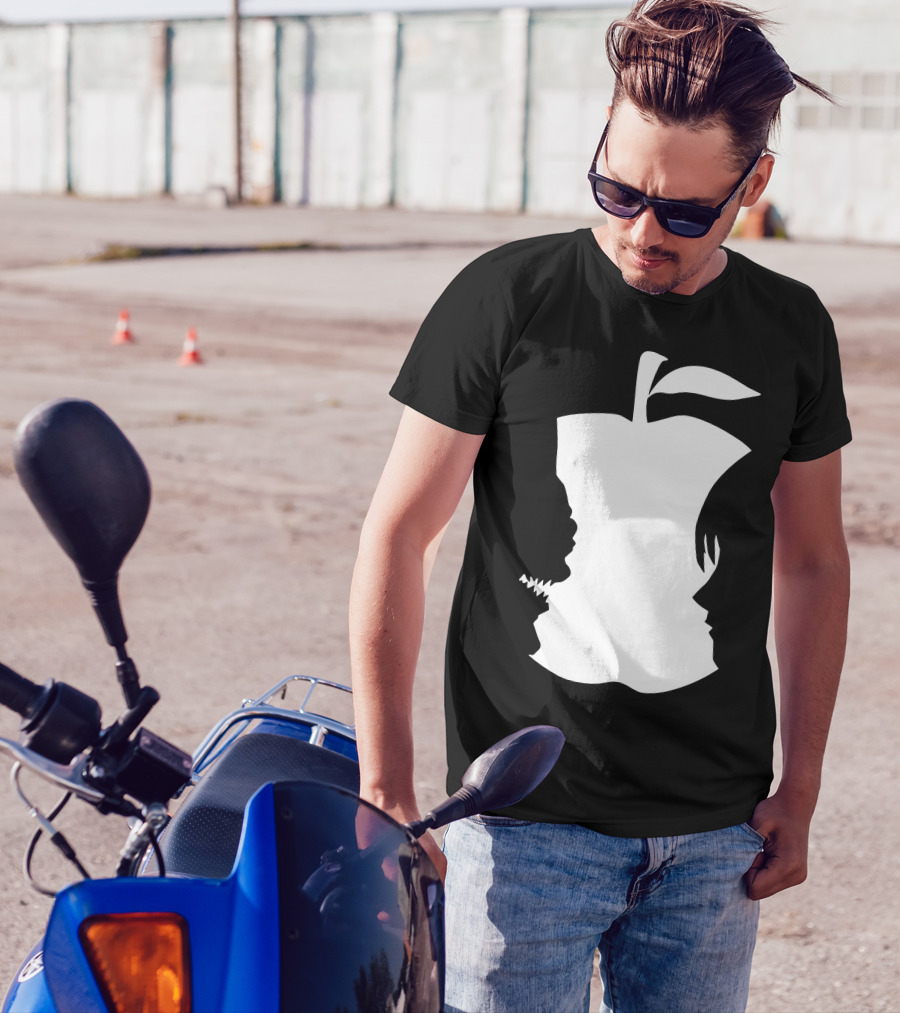Death Apple Silhouette Face Off T-Shirt