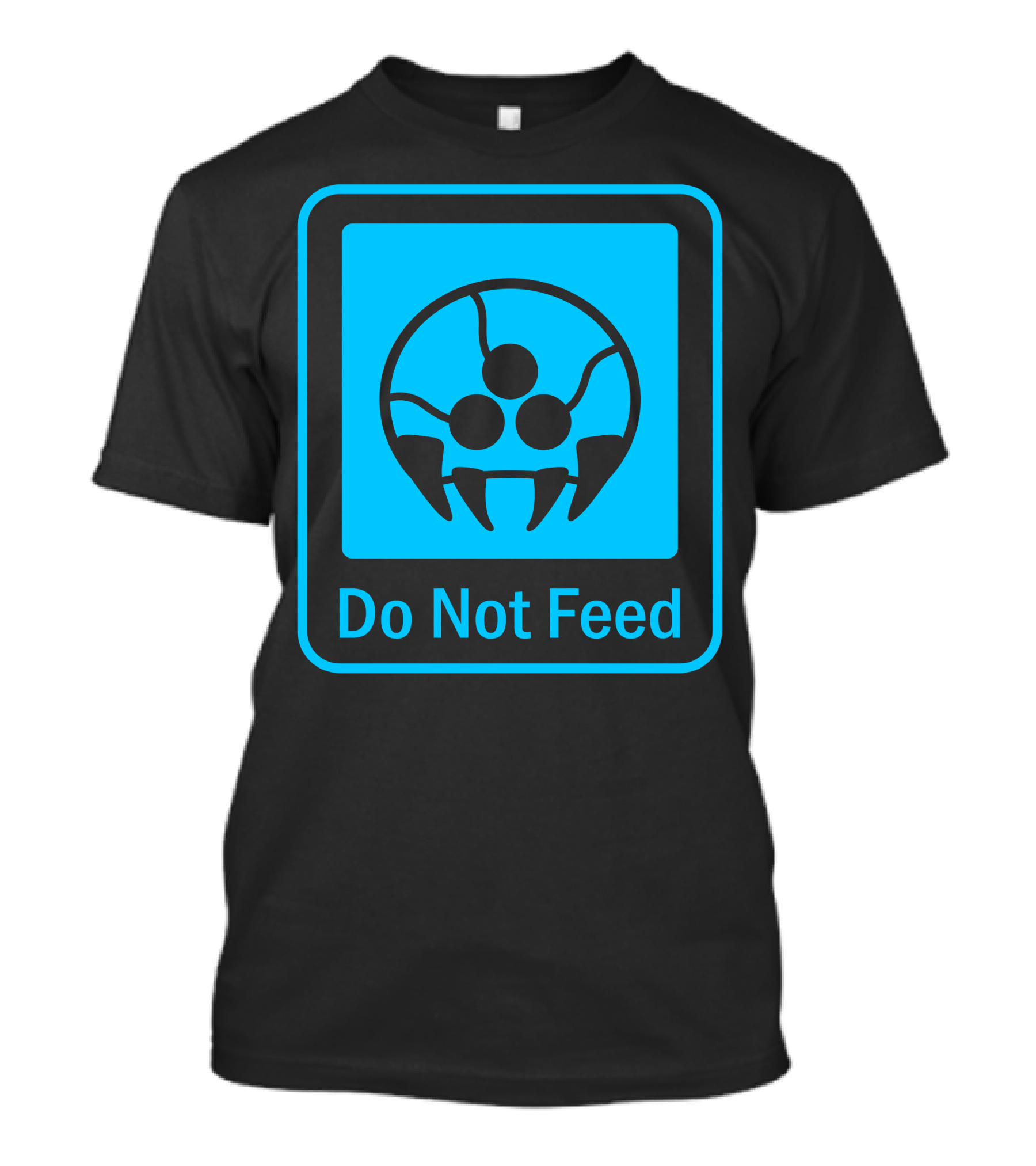Do Not Feed Metroid Caution Sign T-Shirt