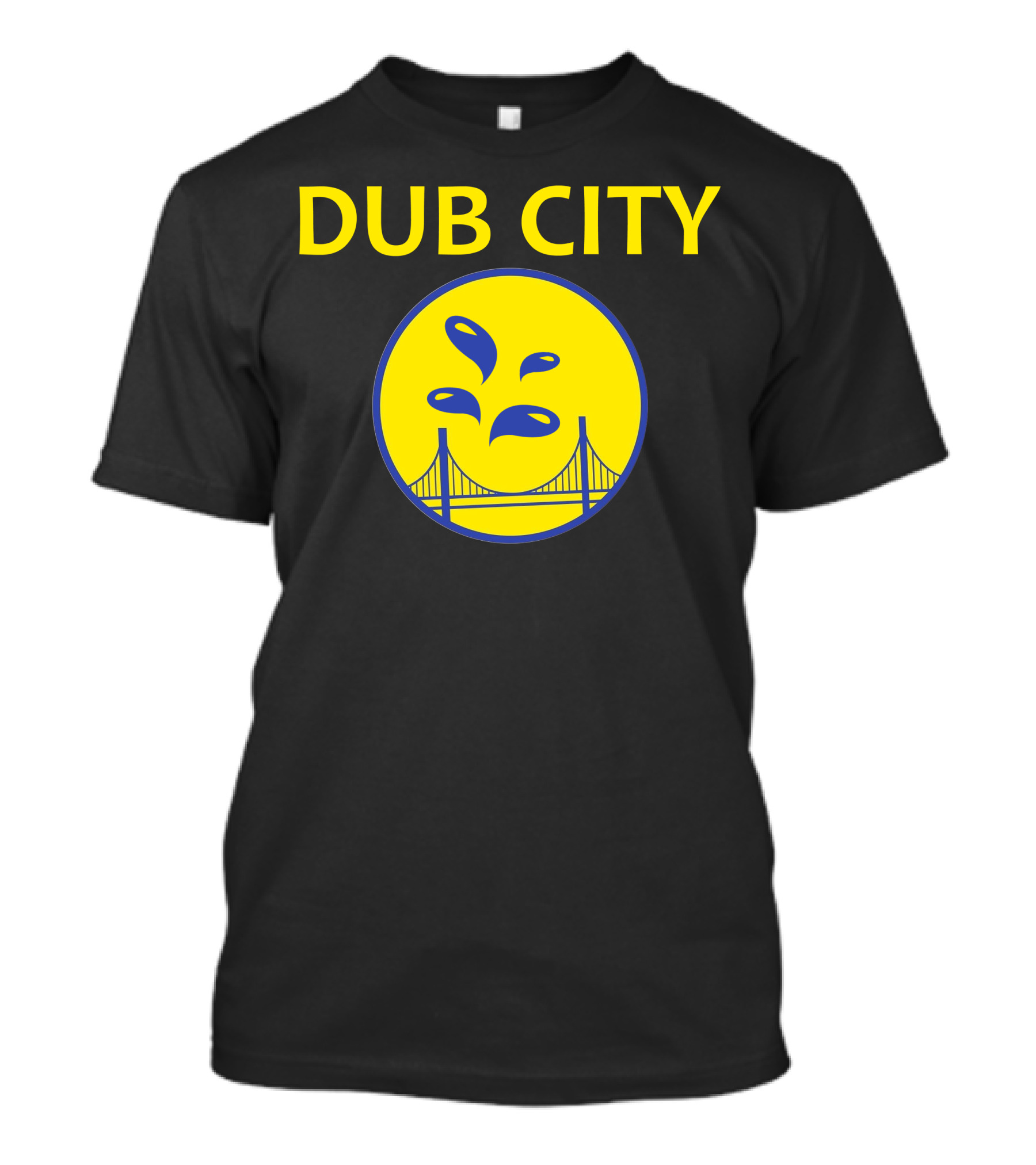 Dub City Golden State Splash Bridge Emblem T-Shirt