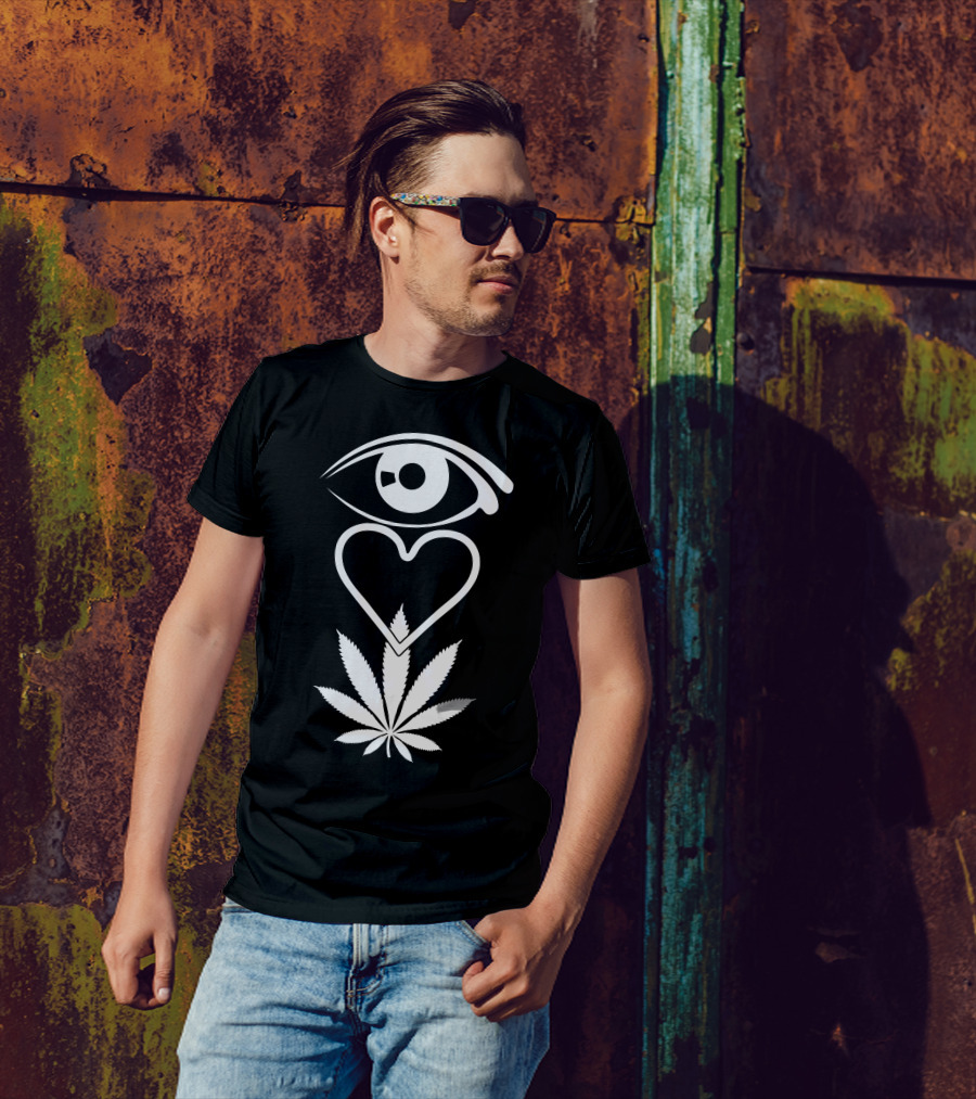 Eye Heart Cannabis 420 T-Shirt
