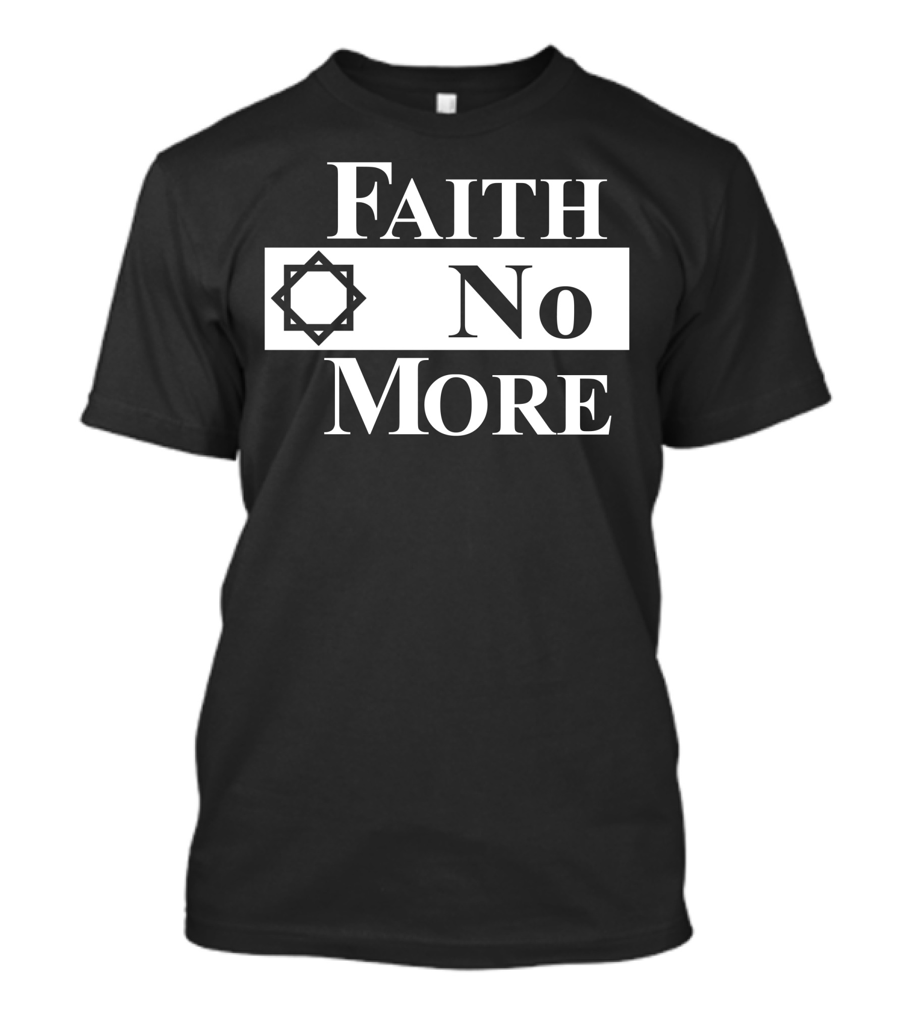 Faith No More Star Icon Eight-Point Emblem T-Shirt