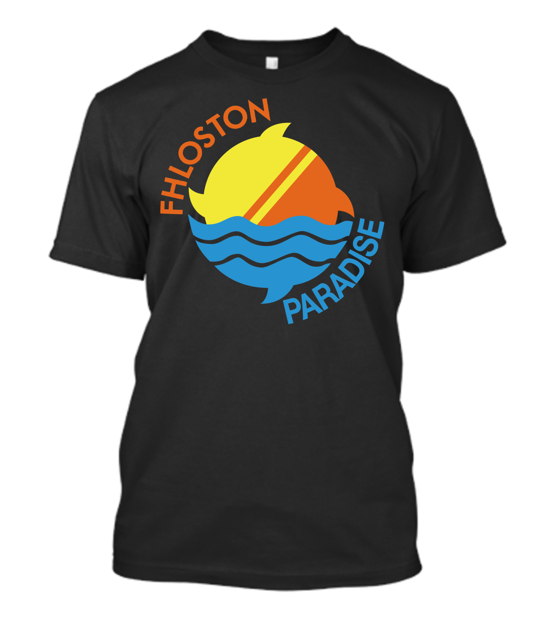 Fhloston Paradise Fifth Element Inspired Circle Waves And Sunburst T-Shirt