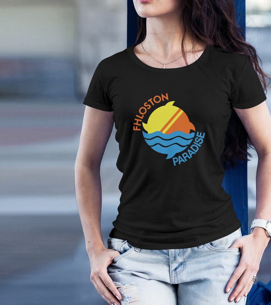 Fhloston Paradise Fifth Element Inspired Circle Waves And Sunburst T-Shirt
