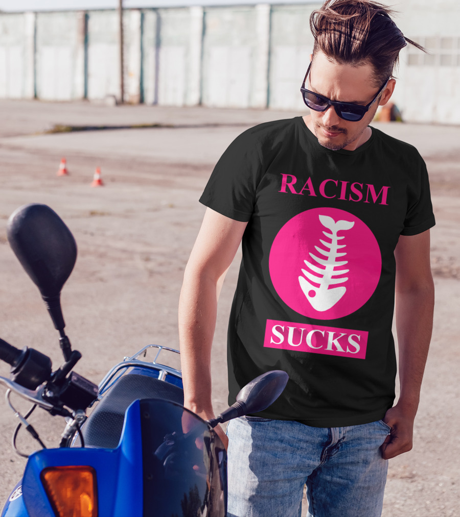 Racism Sucks Fishbone Funk Rock T-Shirt