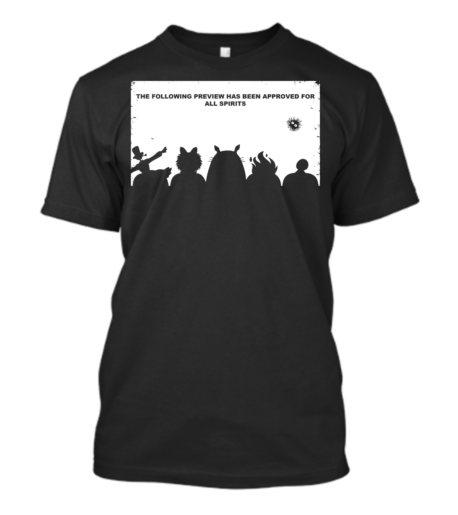 The Following Preview Has Been Approved For All Forest Spirit Friends T-Shirt