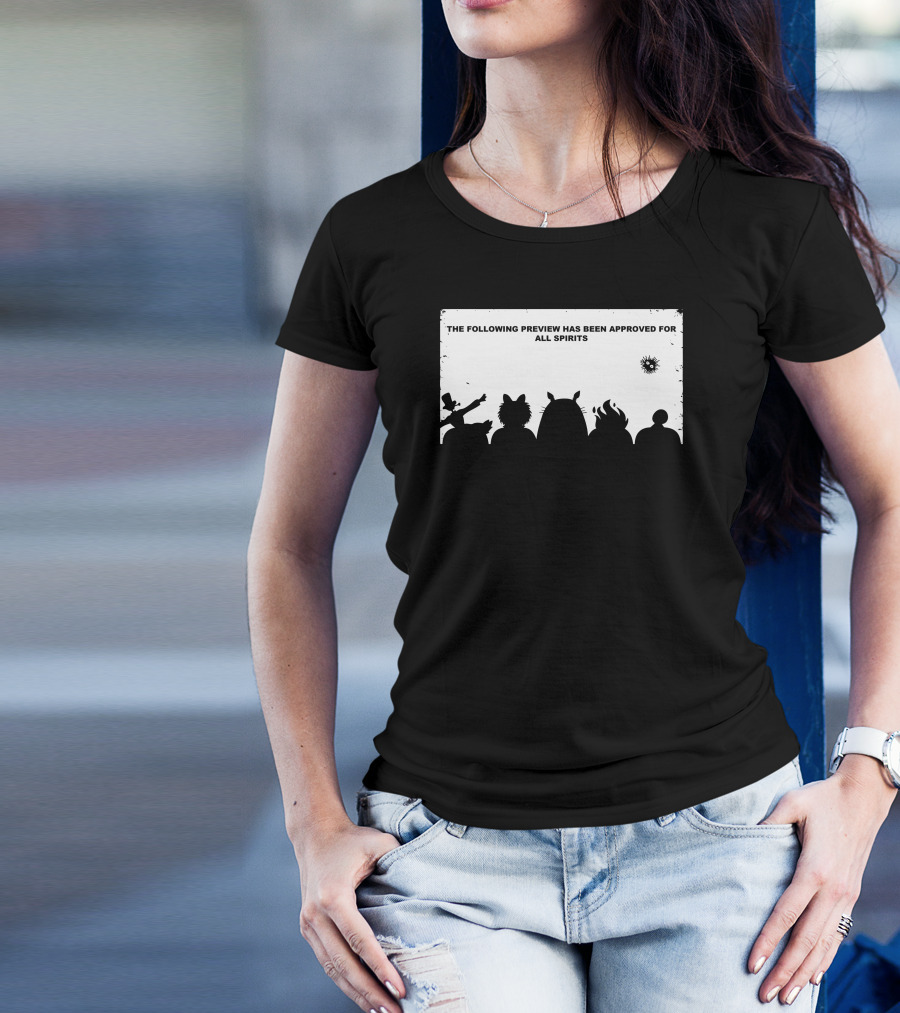 The Following Preview Has Been Approved For All Forest Spirit Friends T-Shirt