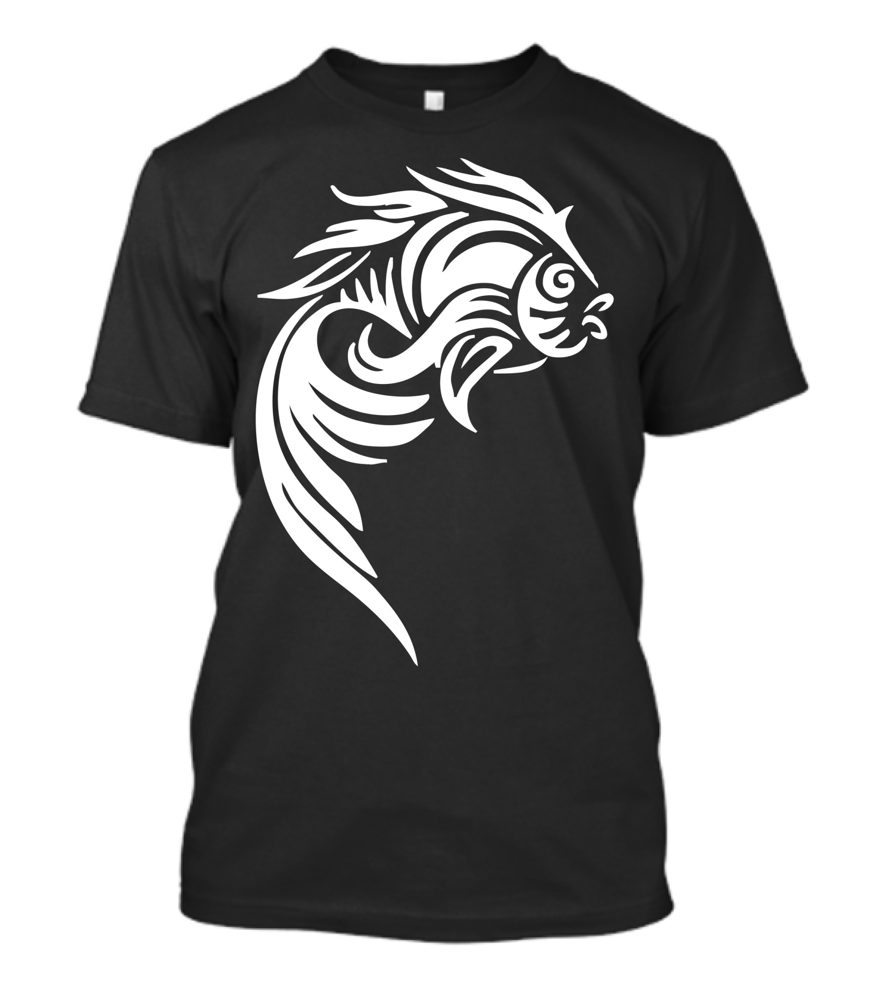 Goldfish Tribal Tattoo T-Shirt