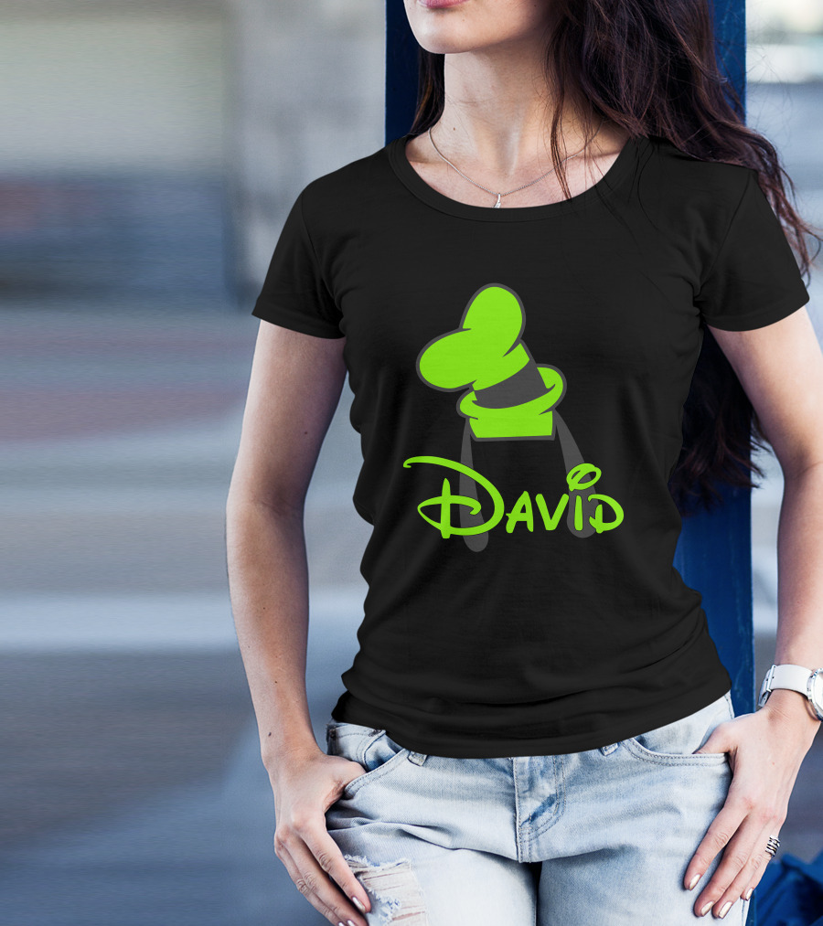 David Goofy Hat T-Shirt