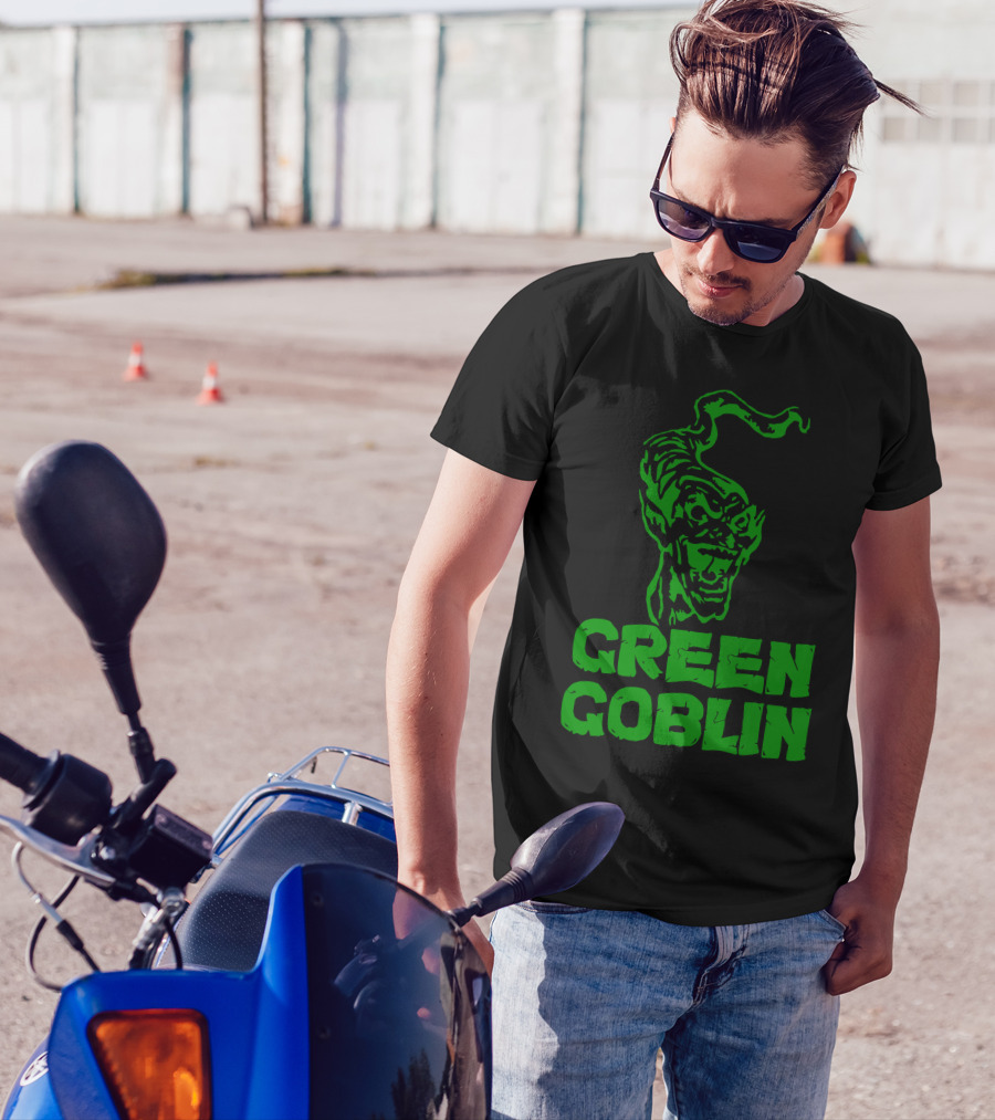 Green Goblin Marvel Villain Grinning Face T-Shirt