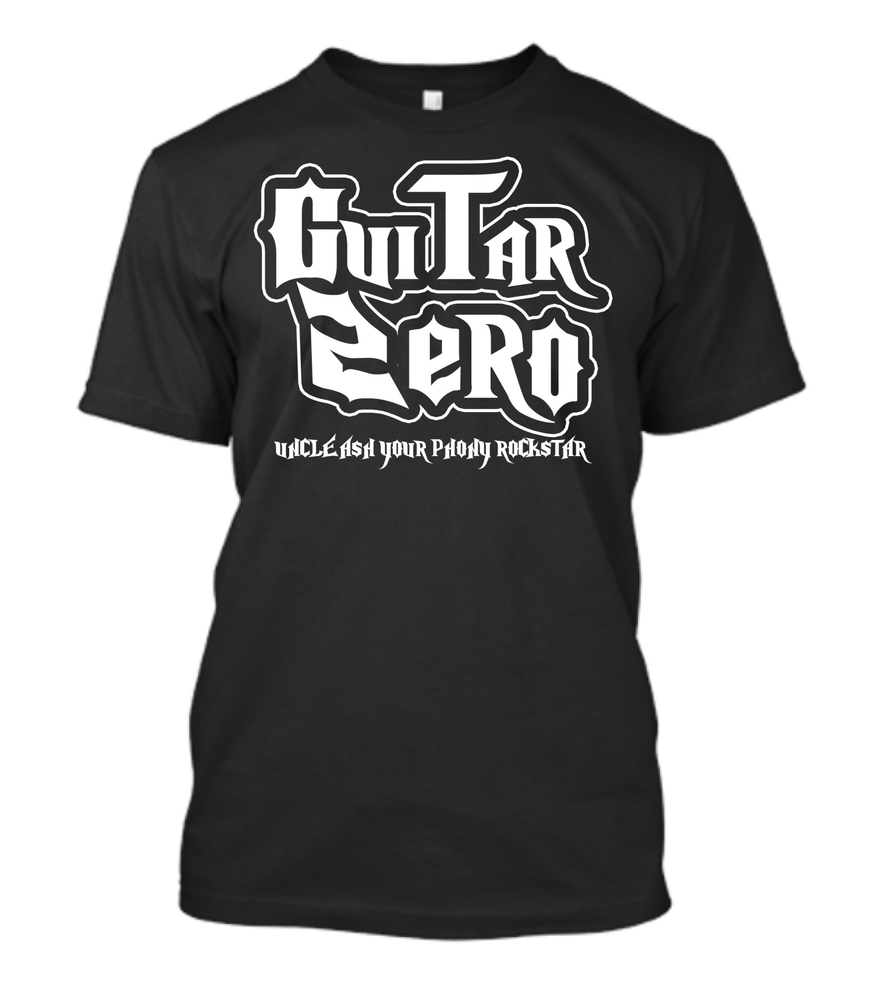 Guitar Zero Uncle Ash Your Phony Rockstar T-Shirt