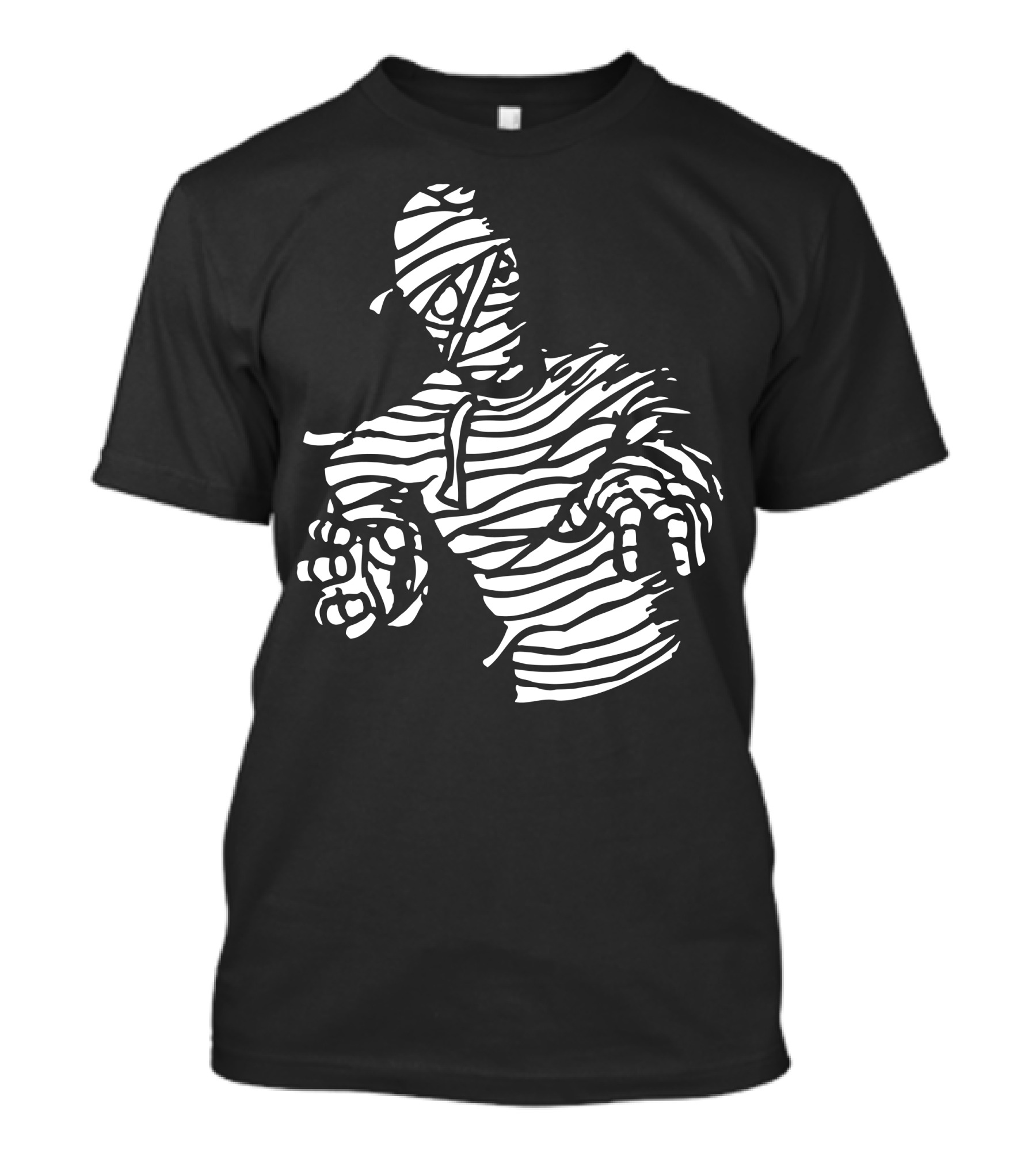 Halloween Spooky Mummy Zombie T-Shirt