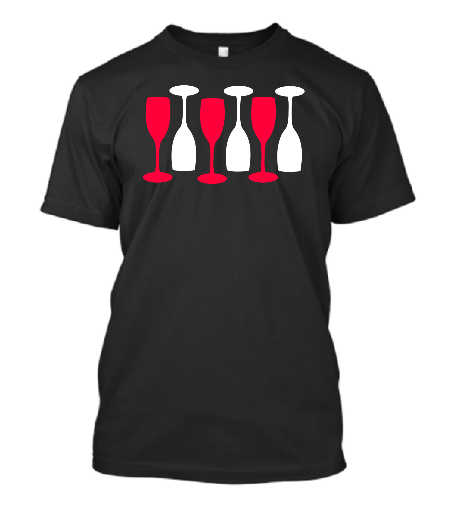 Have A Glass Of Wine Red And White Glasses T-Shirt