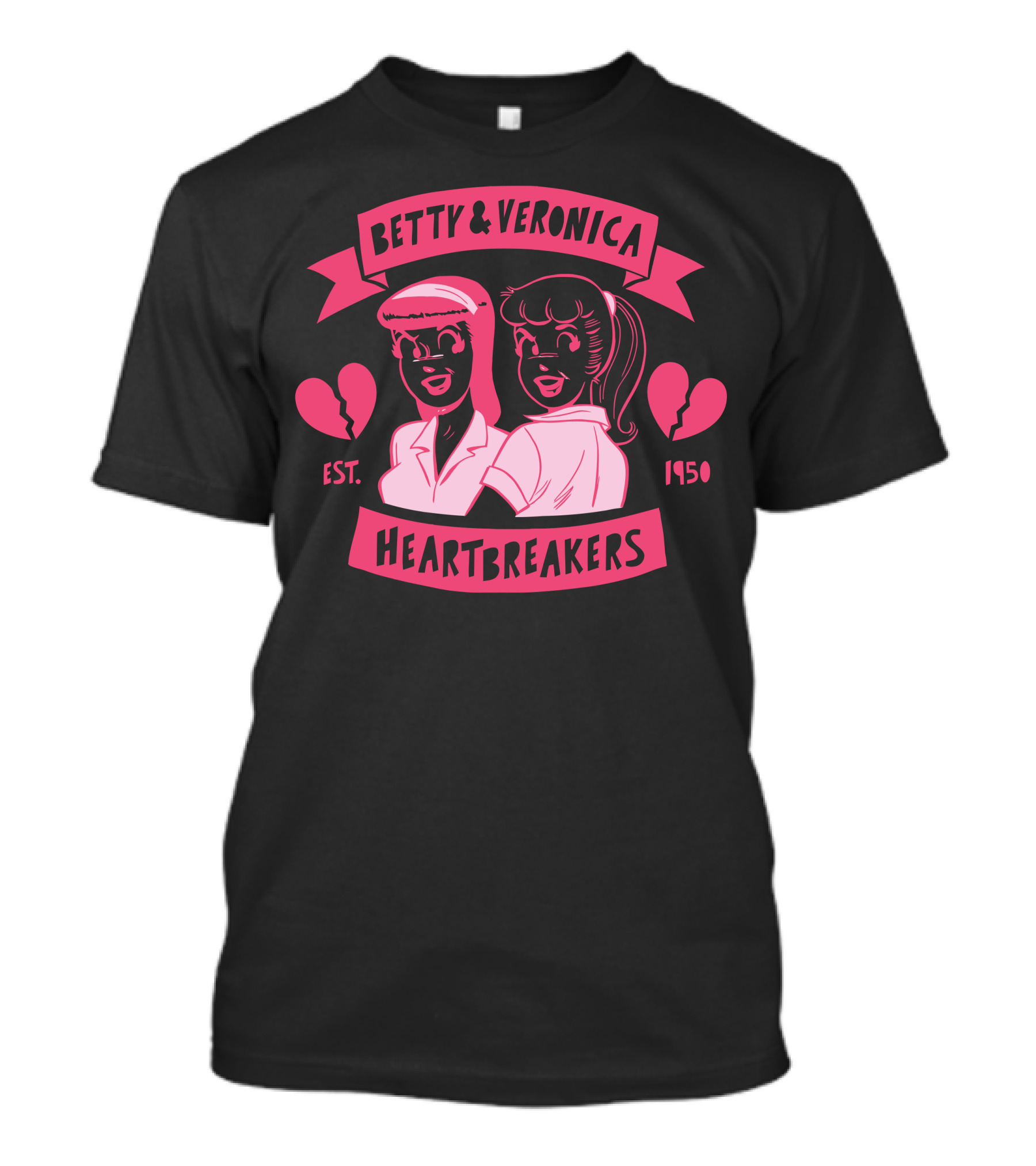 Betty And Veronica Heartbreakers Est. 1950 T-Shirt