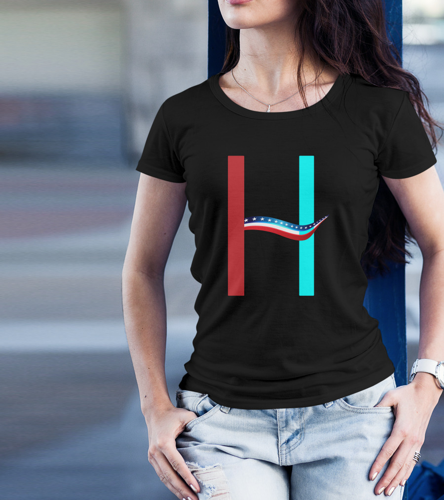 Hillary Is My President Patriotic Stars And Stripes H T-Shirt