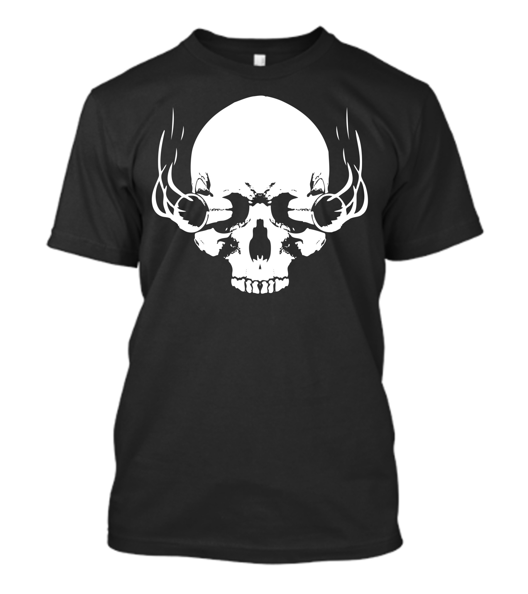 Hit Man Skull Logo With Guns Drawing T-Shirt