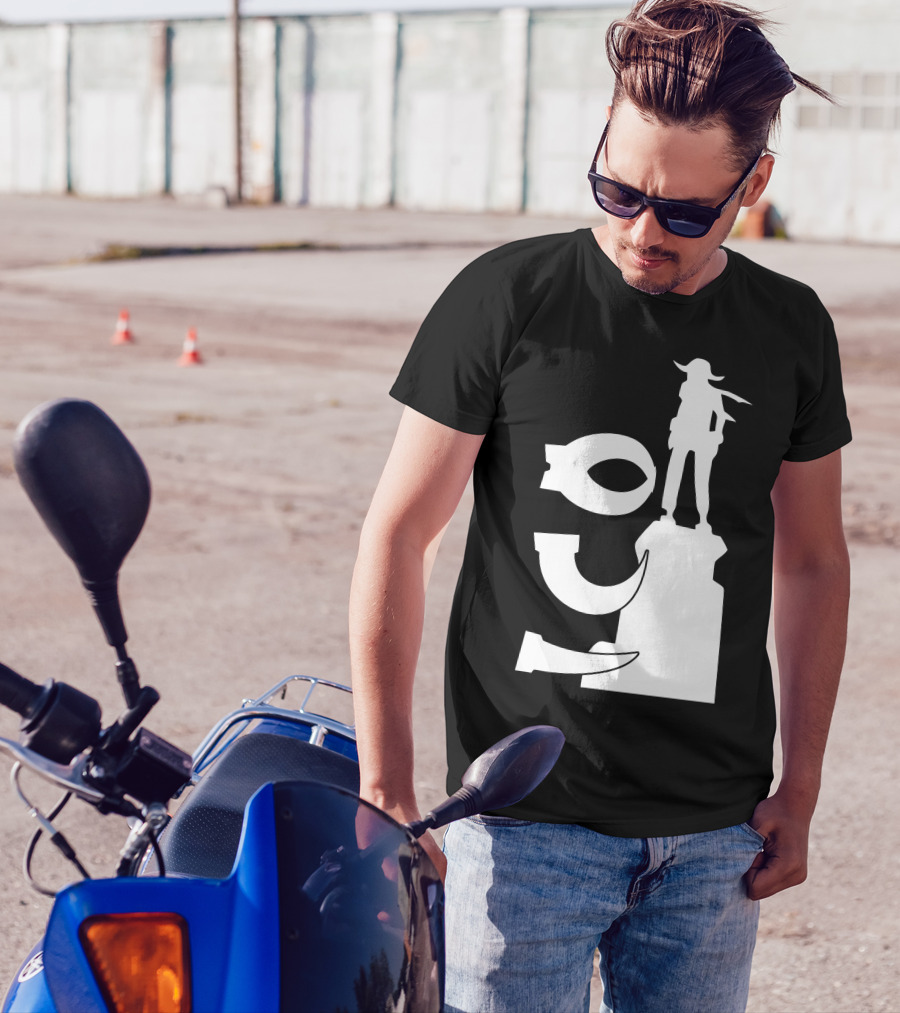 Ico Shadow Of The Colossus Tribute Standing Figure T-Shirt