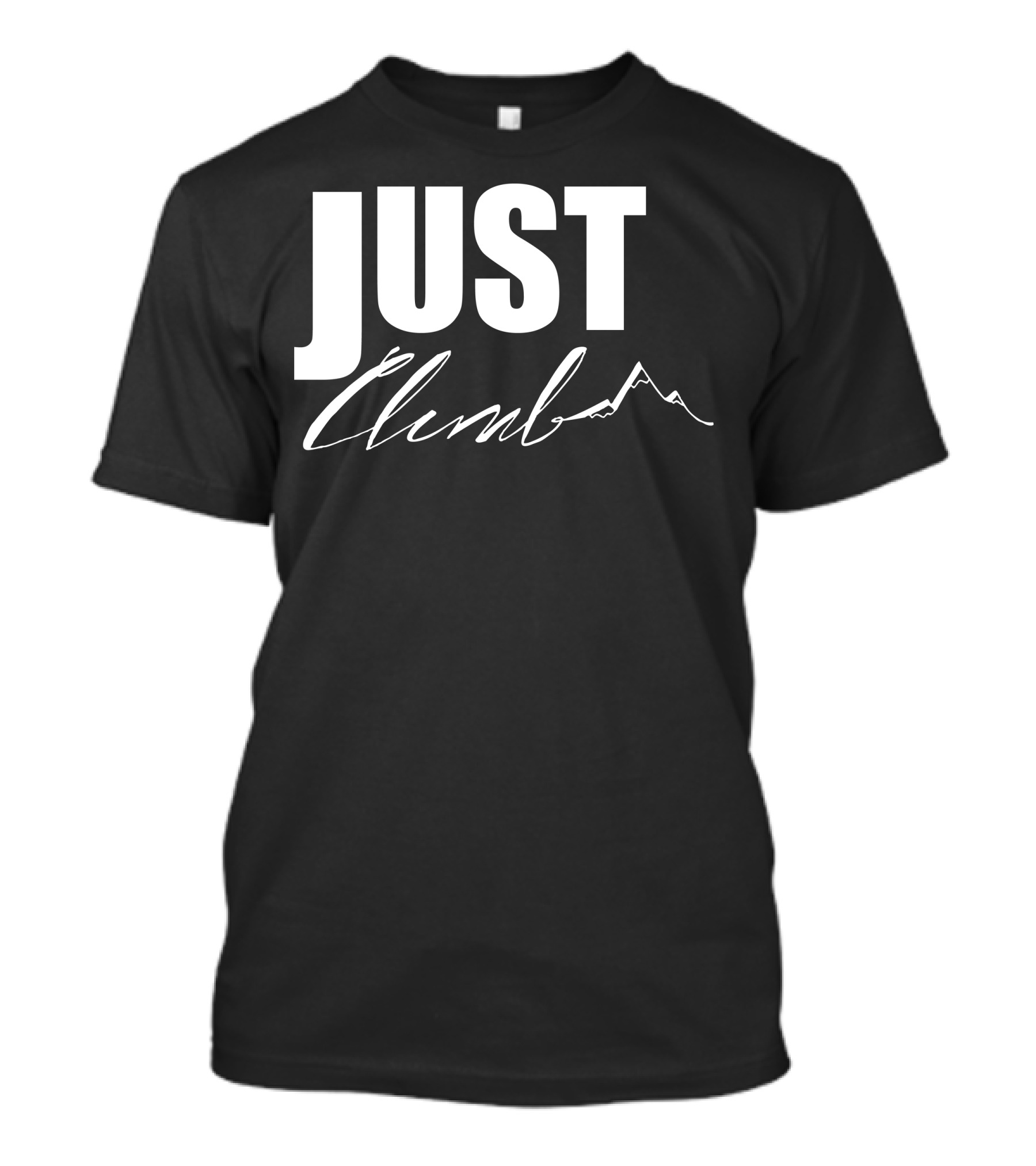 JUST CLIMB Mountains Adventure T-Shirt