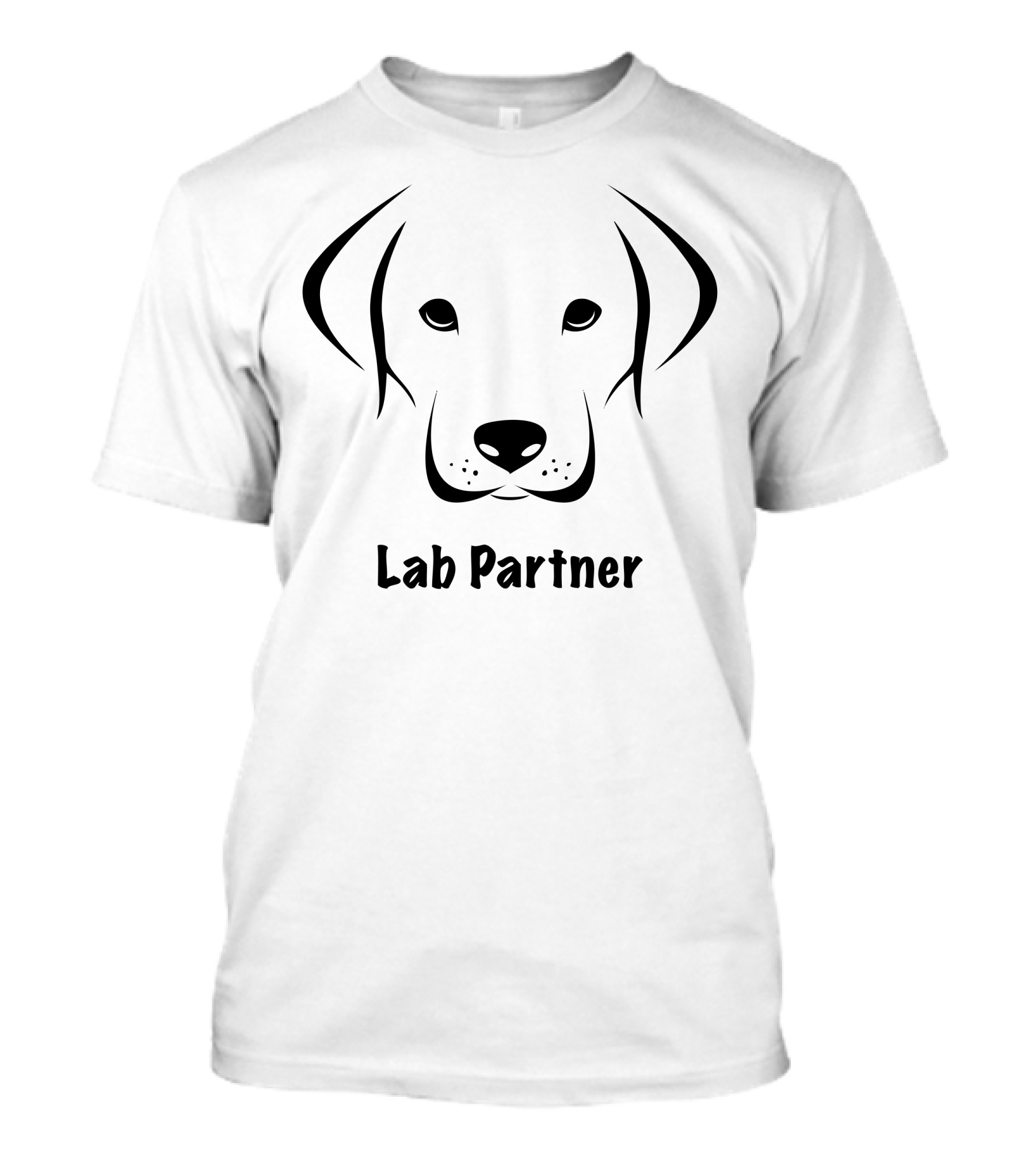 Lab Partner Labrador Face T-Shirt