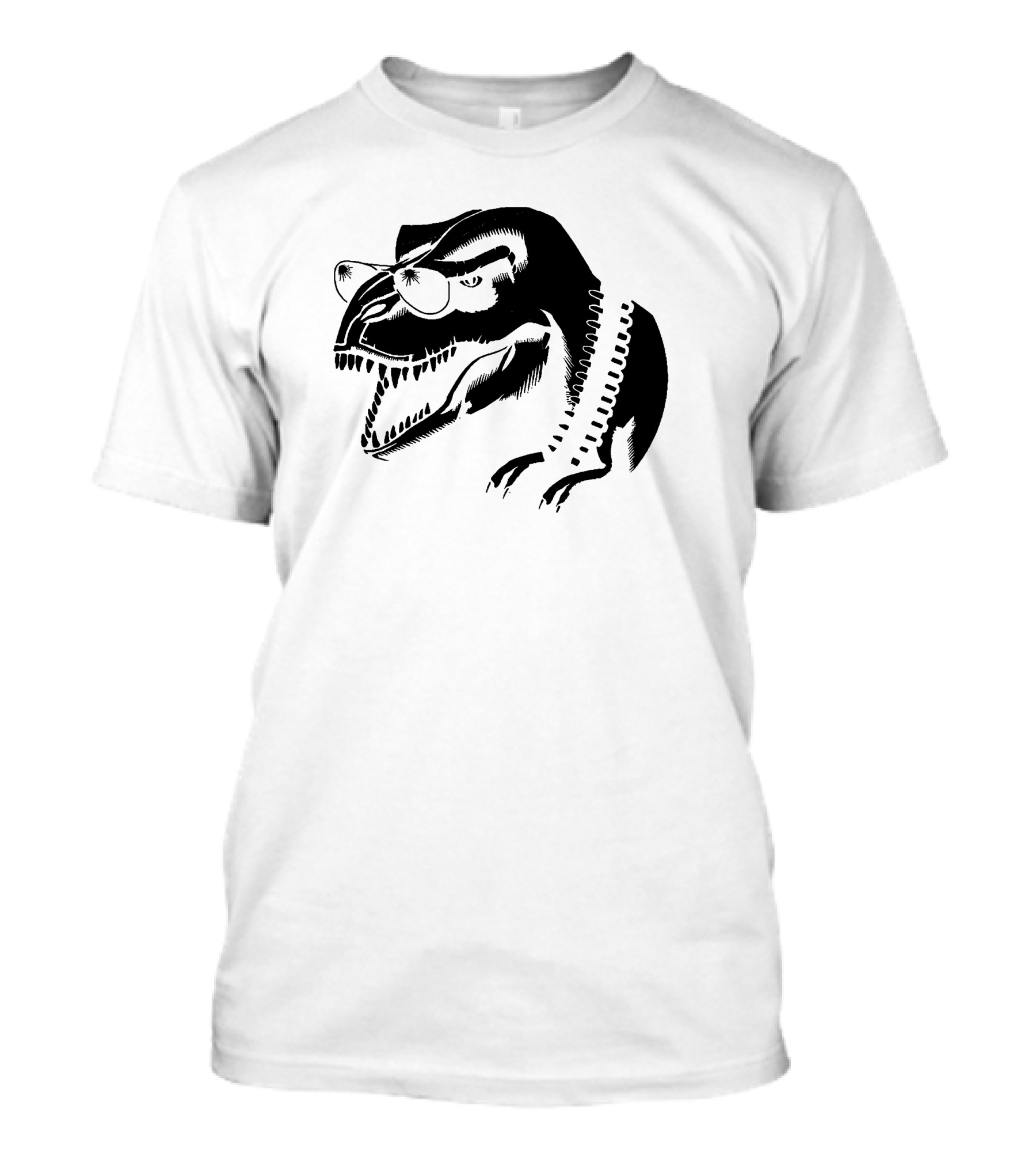 Licenses To Carry Small Arms Dinosaur Sunglasses Zipper T-Shirt