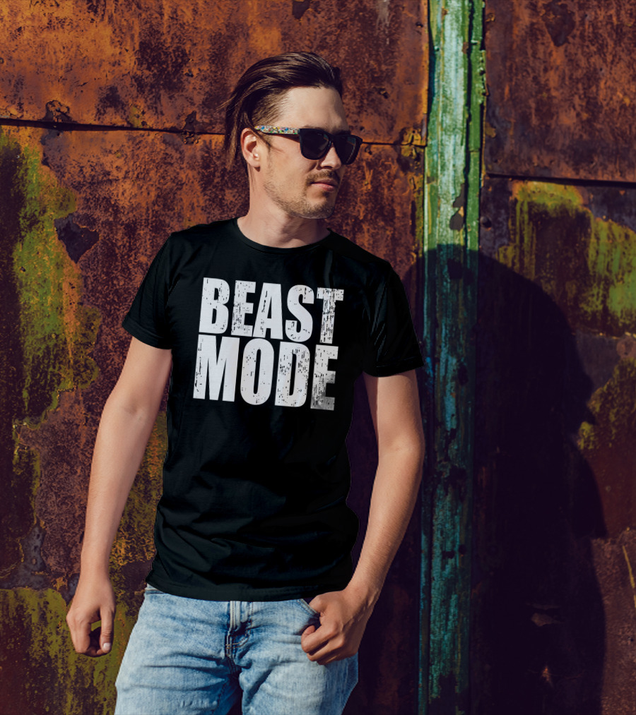 Beast Mode Fitness Motivation Workout T-Shirt