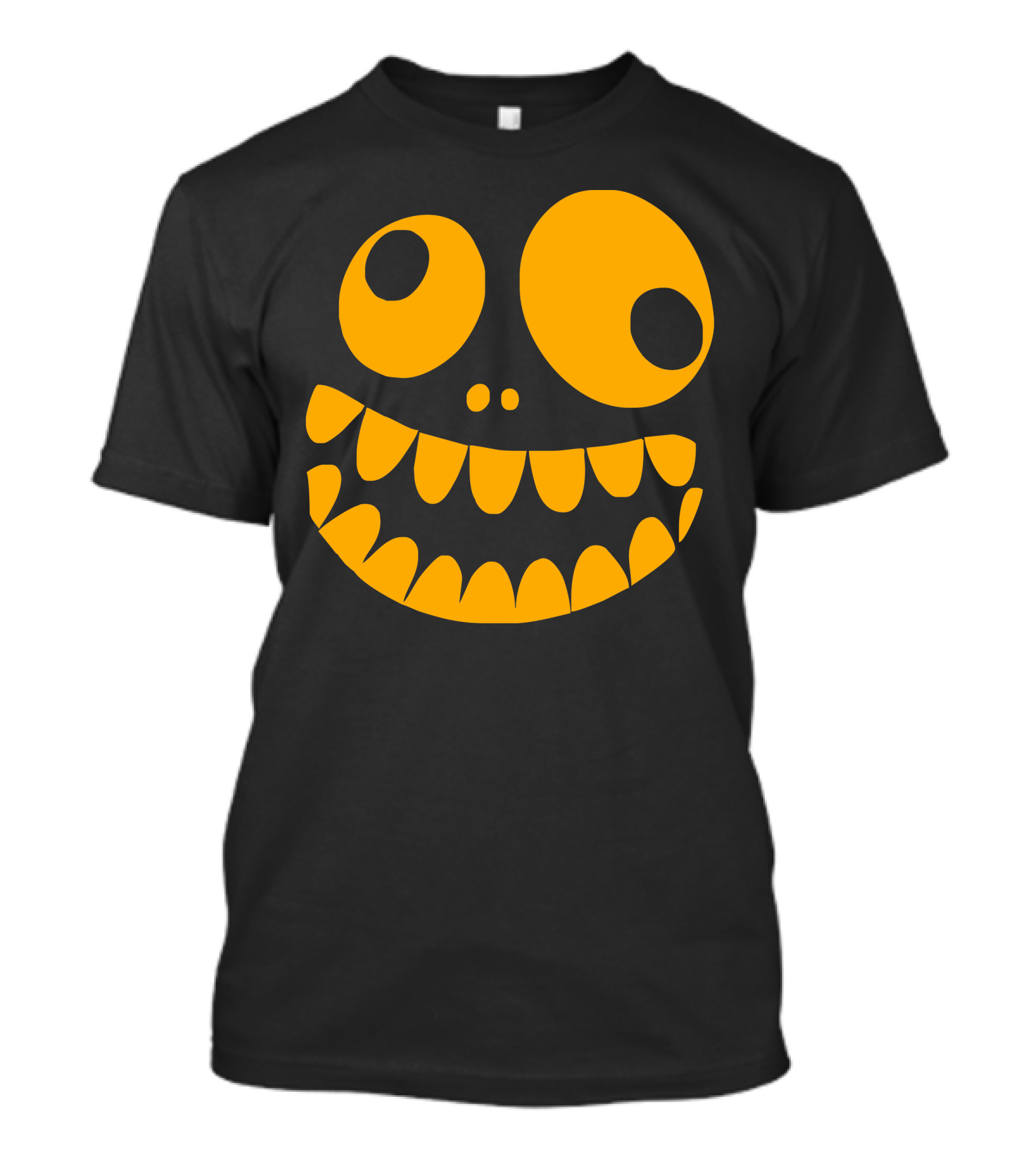 Funny Crazy Monster Face Quirky Cartoon Expression T-Shirt