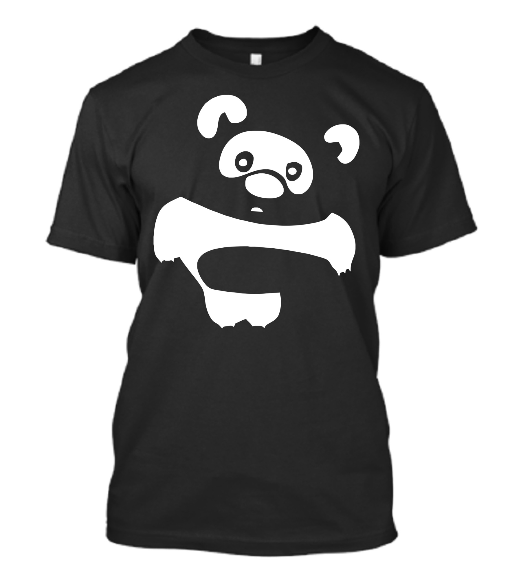 Funny Vinny Pooh Minimalist Panda T-Shirt
