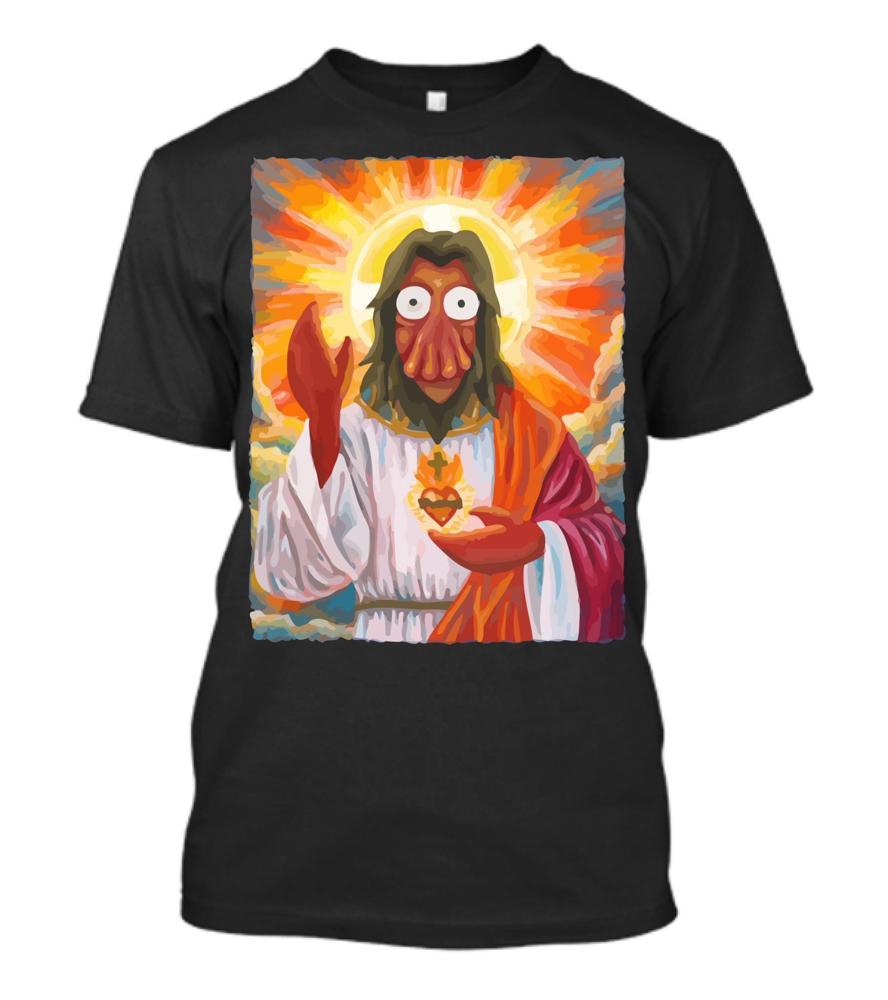 Our Lord And Savior Zoidberg Jesus Mashup T-Shirt