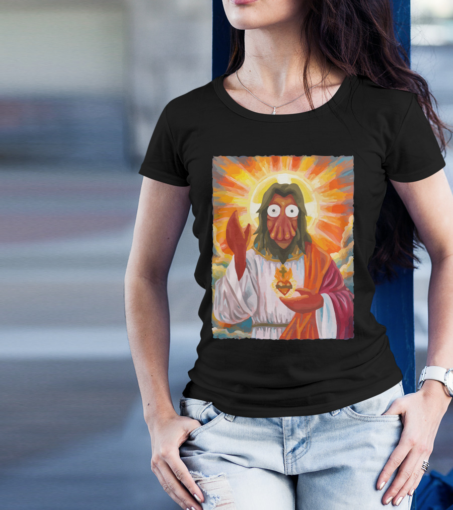 Our Lord And Savior Zoidberg Jesus Mashup T-Shirt