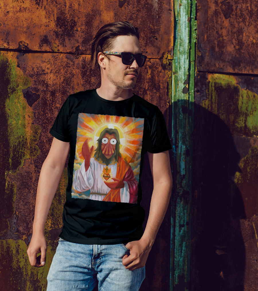 Our Lord And Savior Zoidberg Jesus Mashup T-Shirt