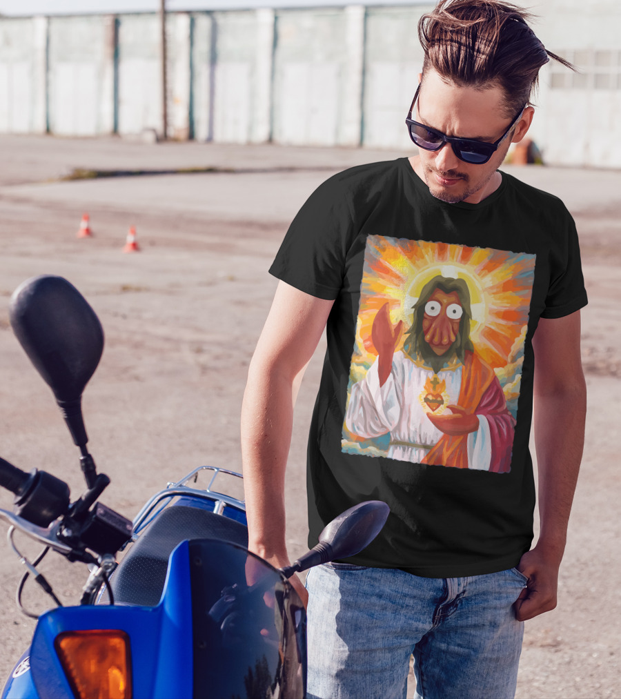 Our Lord And Savior Zoidberg Jesus Mashup T-Shirt