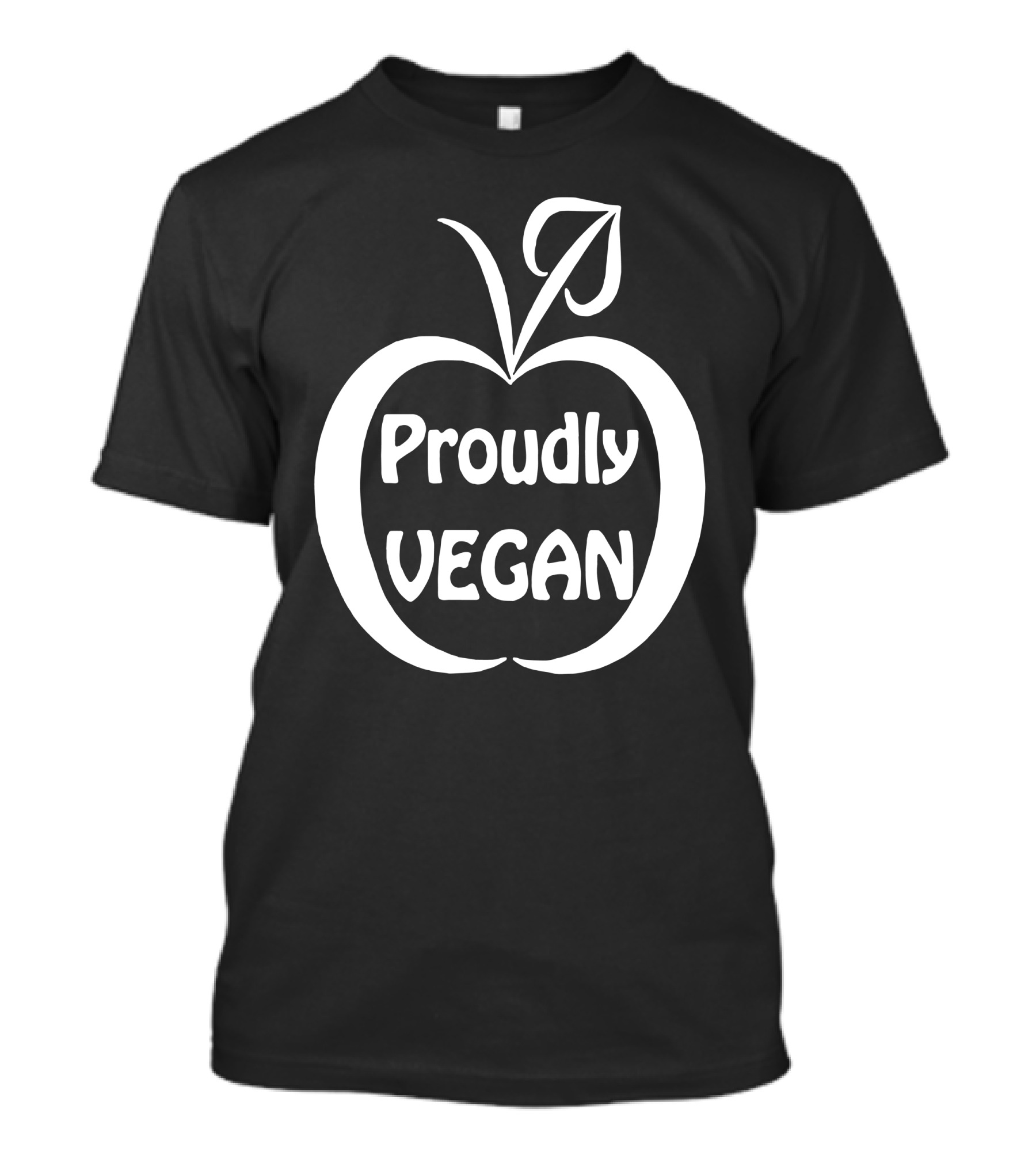 Proudly Vegan Apple T-Shirt