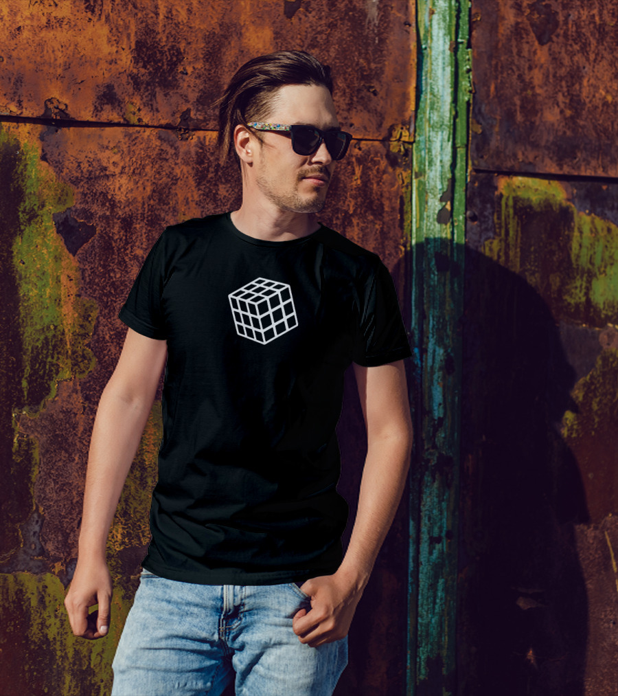 Rubic Cube Icon T-Shirt