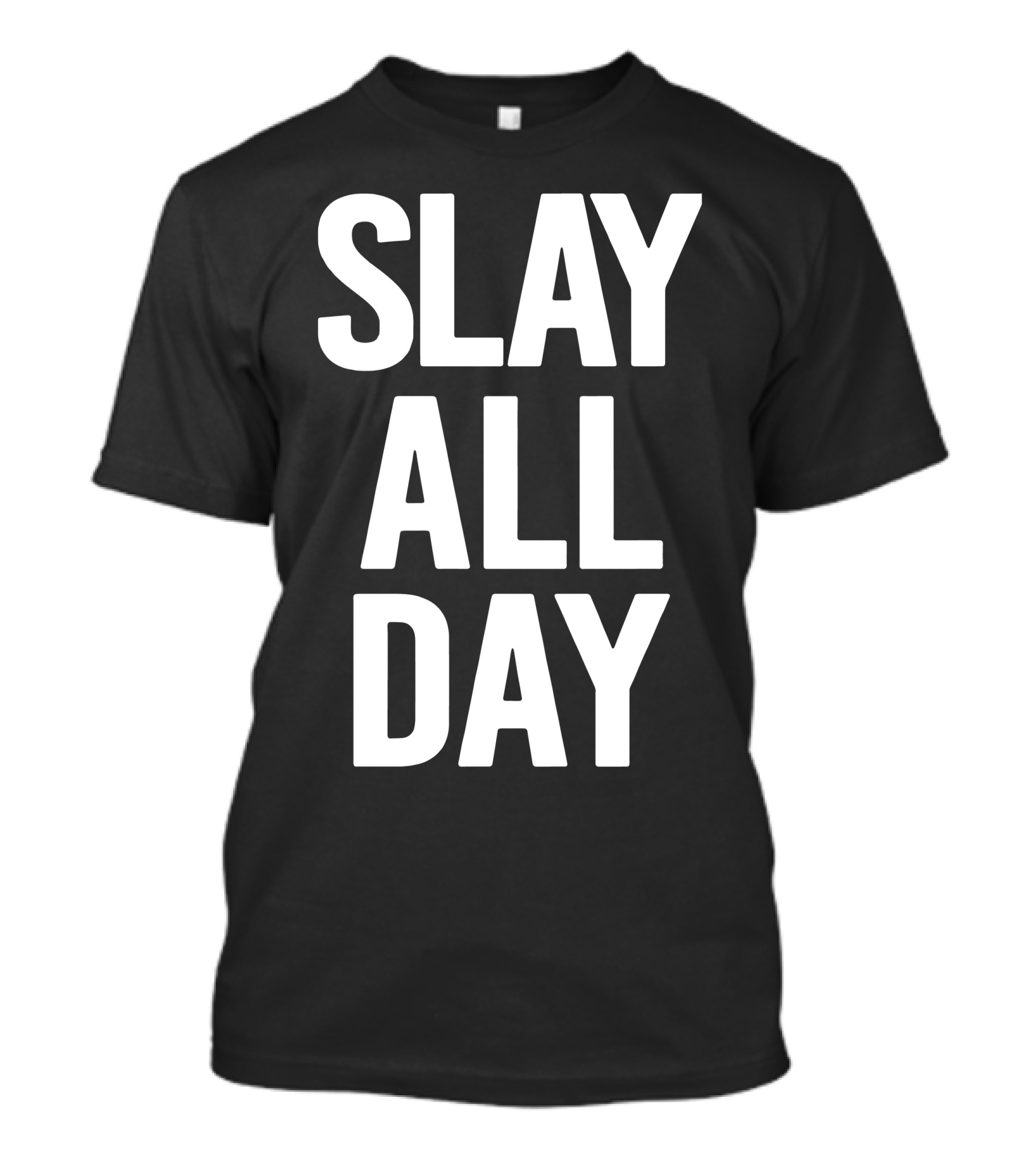 SLAY ALL DAY Empowerment Bold Lifestyle T-Shirt