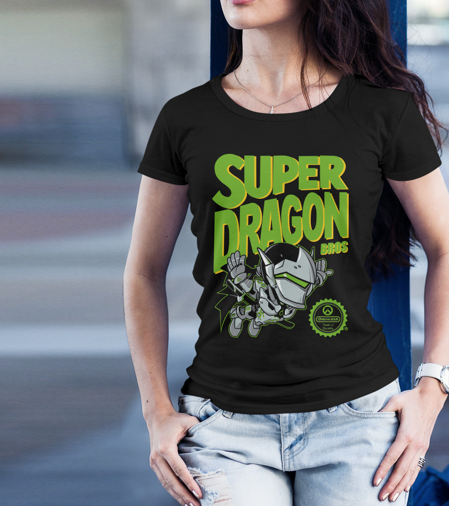 Super Dragon Bros Overwatch Seal Of Quality T-Shirt