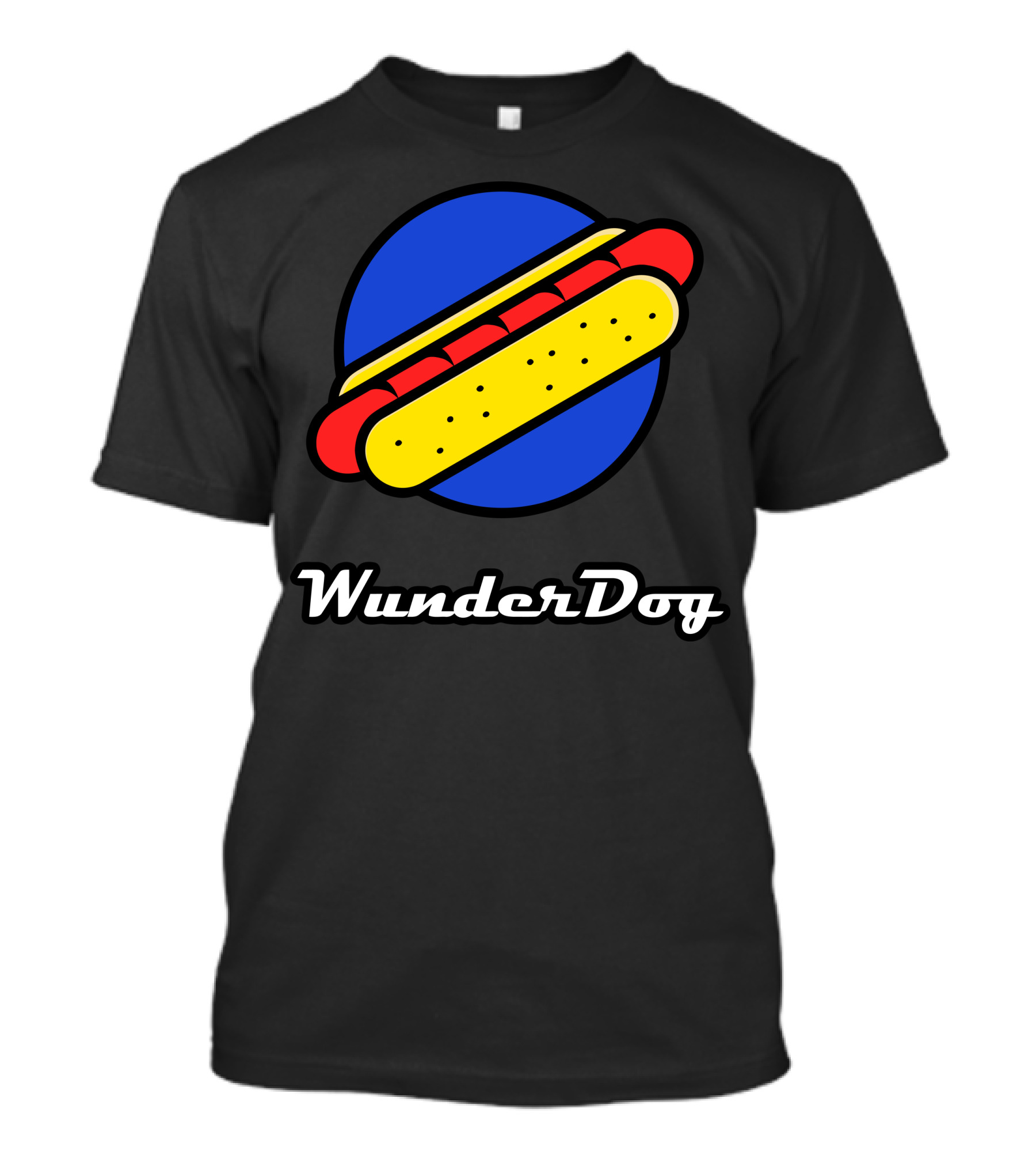 WunderDog Super Hero Foods Hot Dog T-Shirt