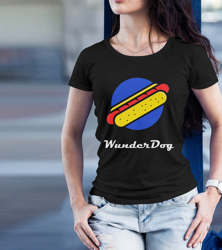 WunderDog Super Hero Foods Hot Dog T-Shirt