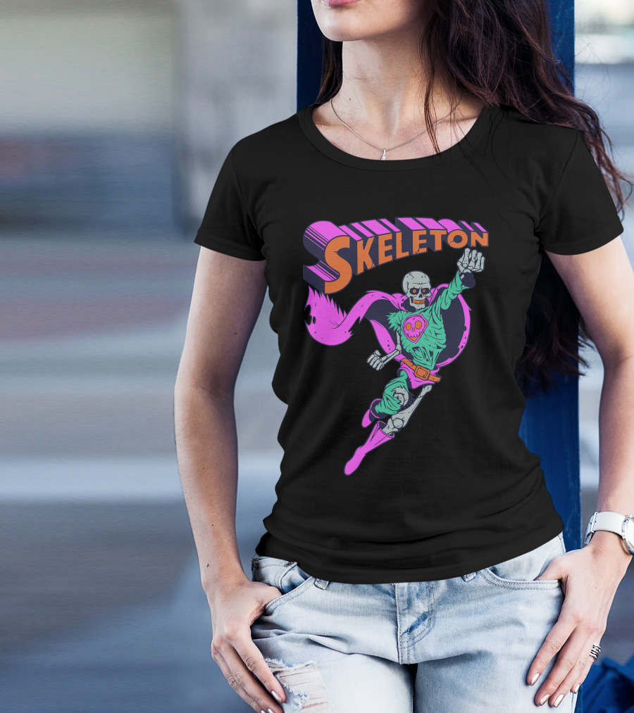 Skeleton Superhero Skeleton T-Shirt