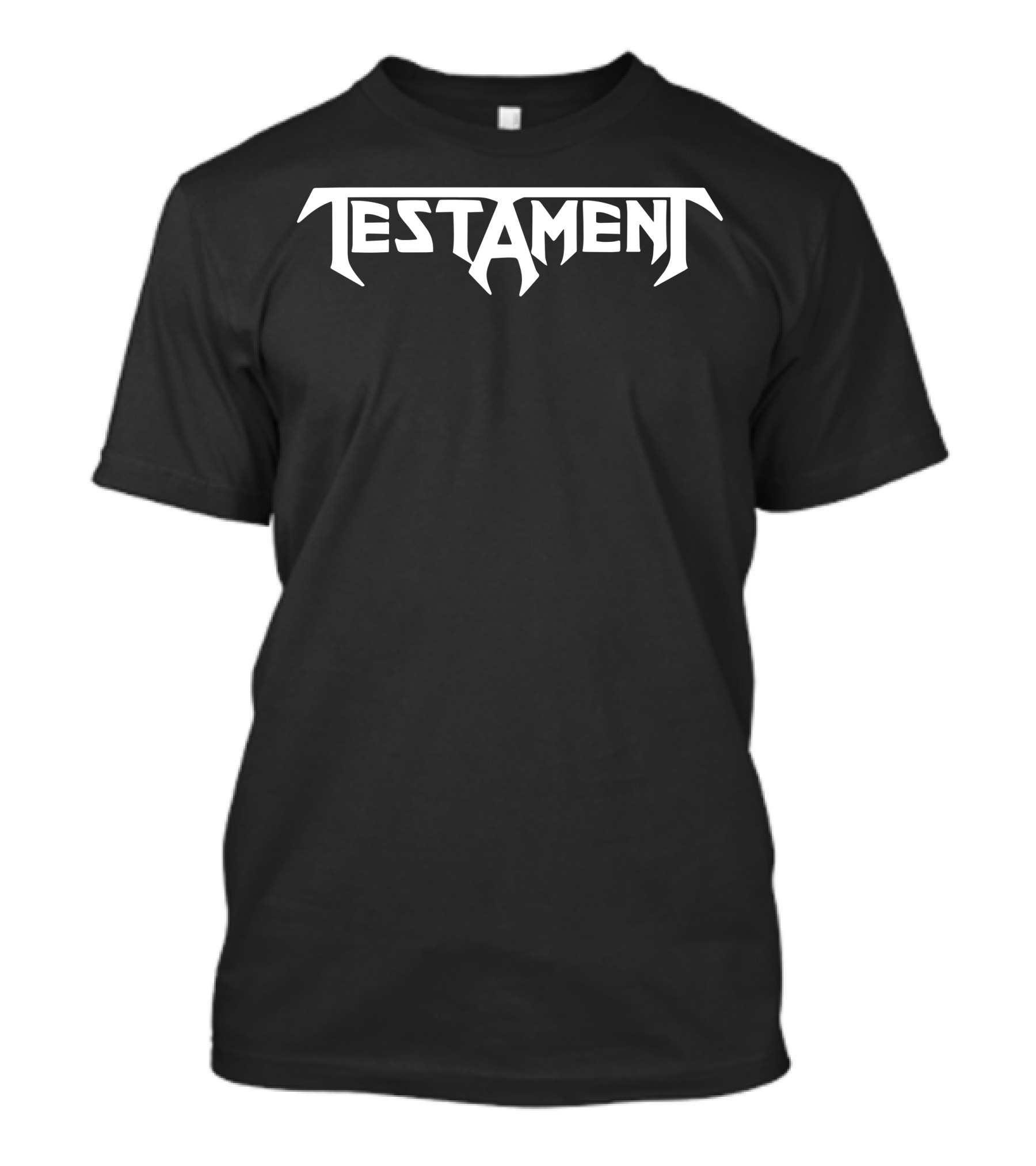 Testament Band Logo Classic Rock Bold Typography T-Shirt