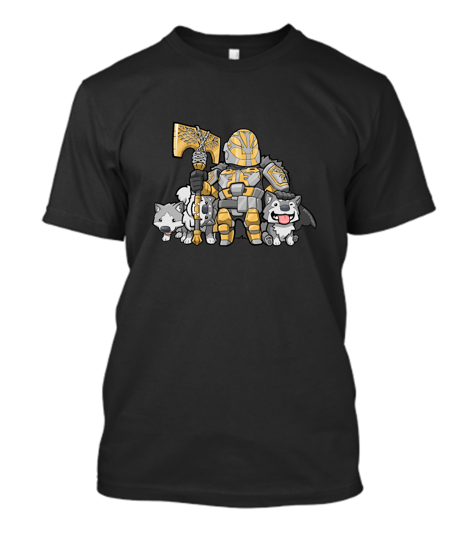 The Iron Wolves Guardian And Companions T-Shirt