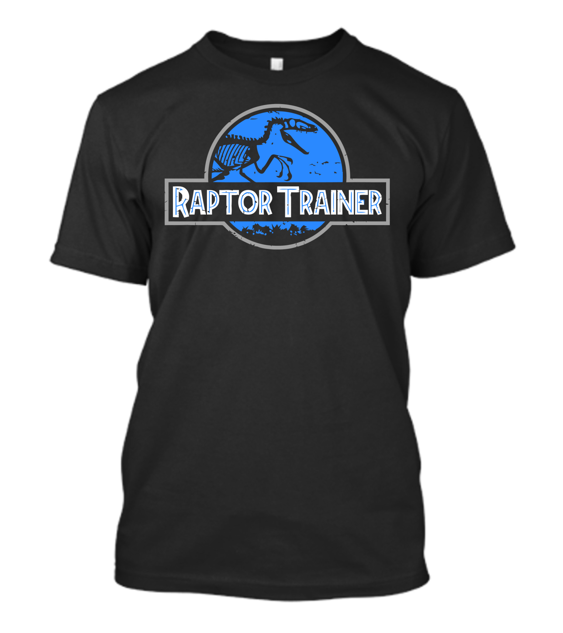 Raptor Trainer Dinosaur Fossil Emblem T-Shirt