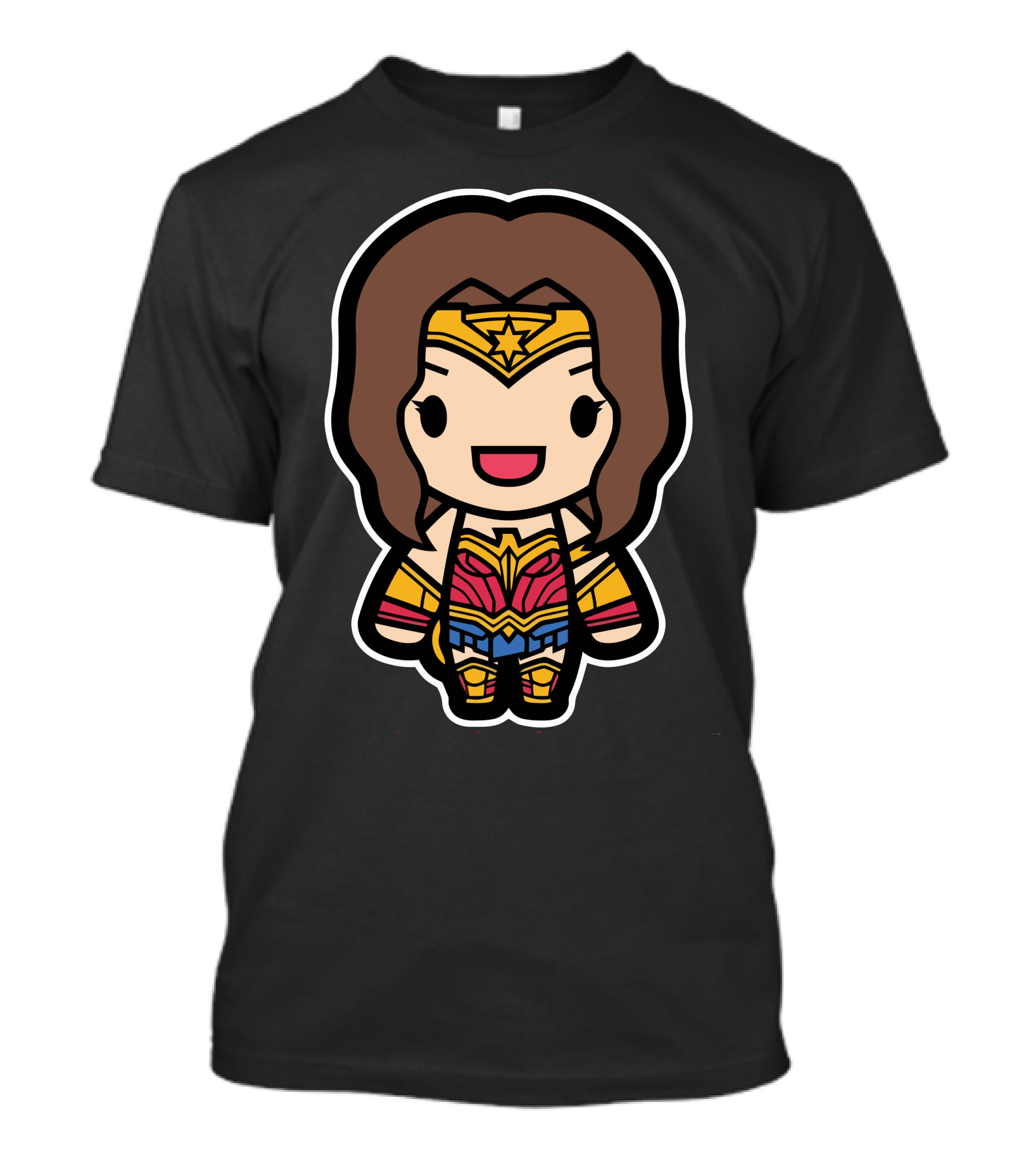 Warrior Princess Superhero Character T-Shirt