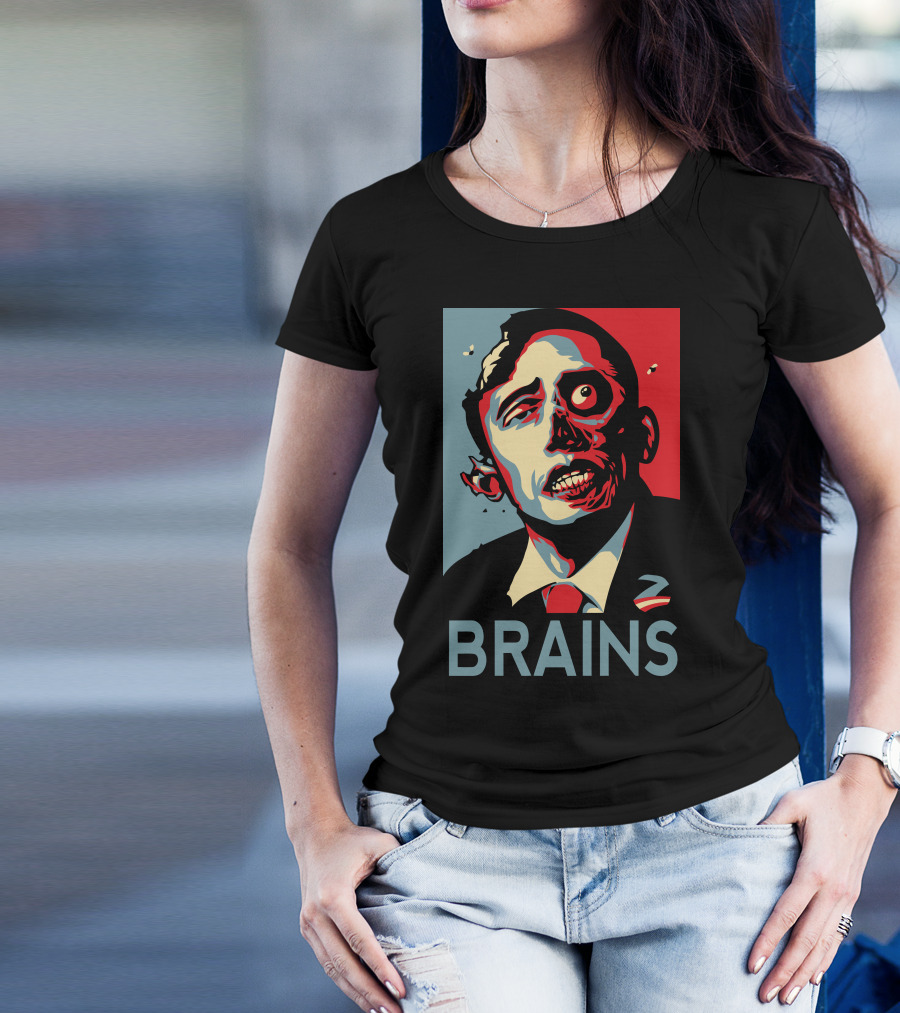 Zombama Brains T-Shirt