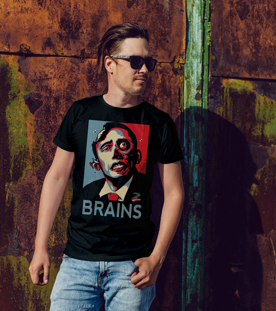 Zombama Brains T-Shirt