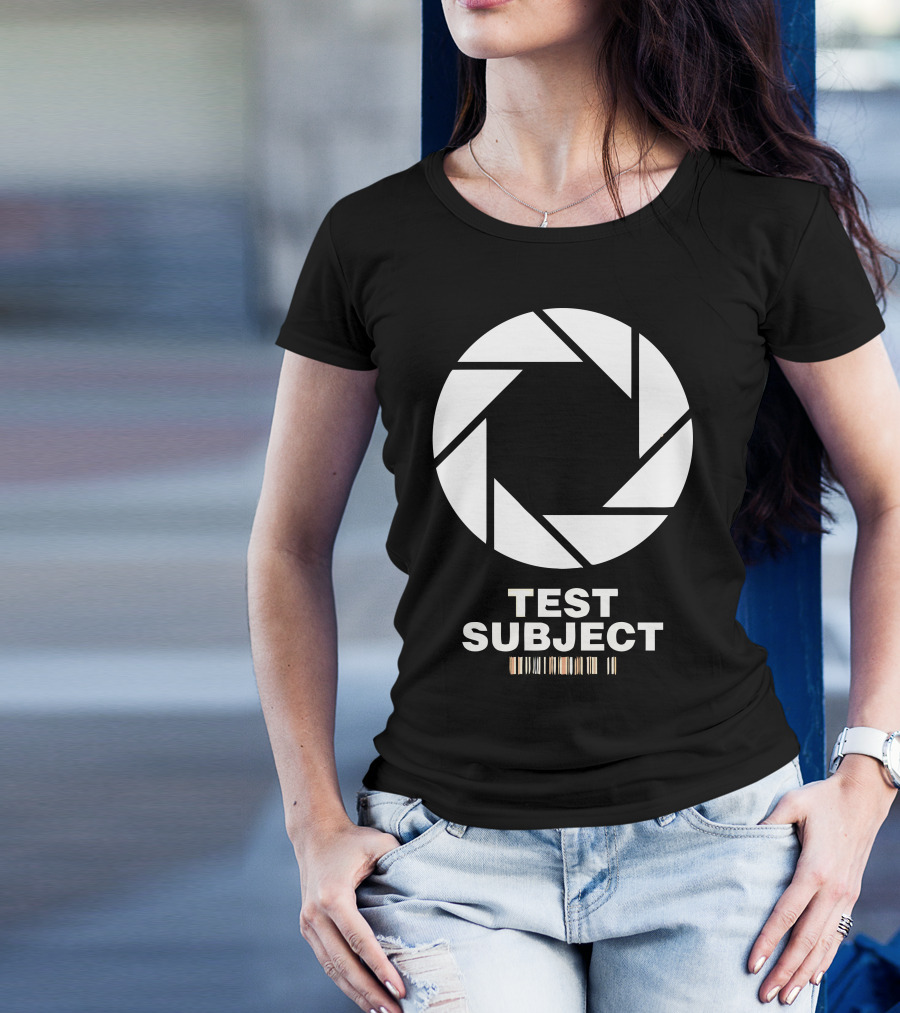 Portal Aperture Science Test Subject T-Shirt