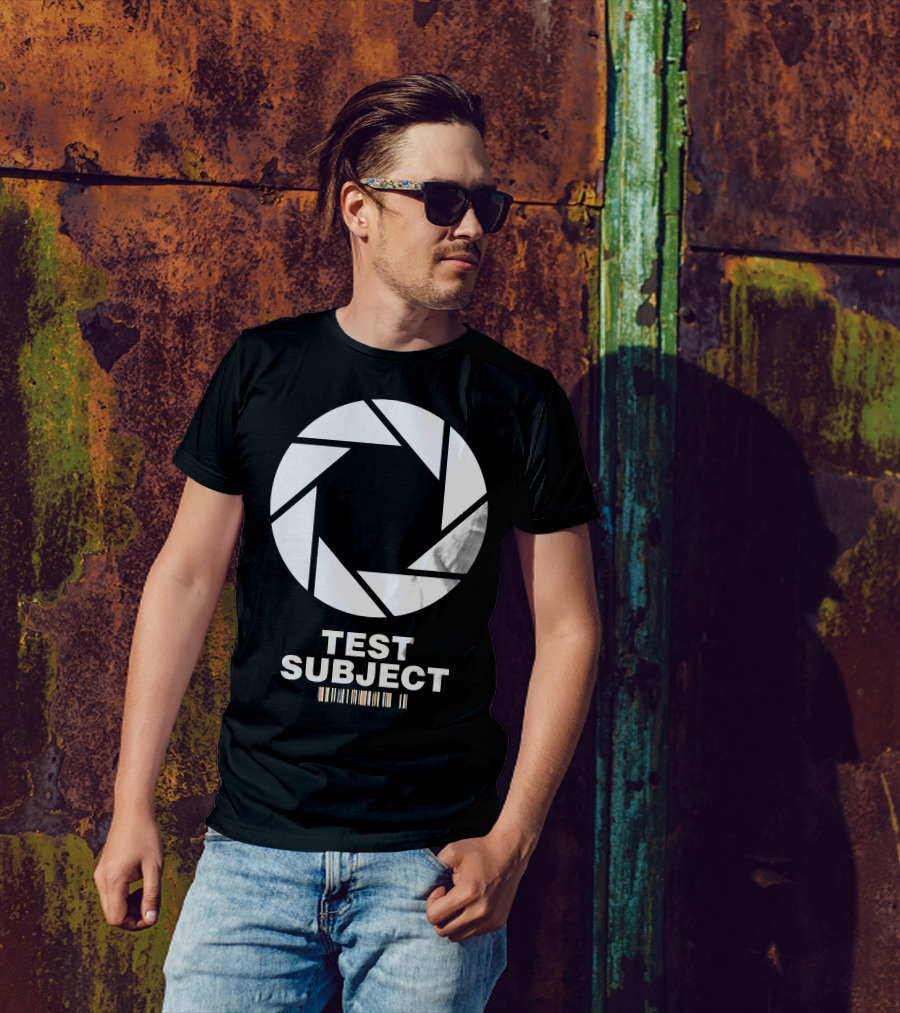 Portal Aperture Science Test Subject T-Shirt