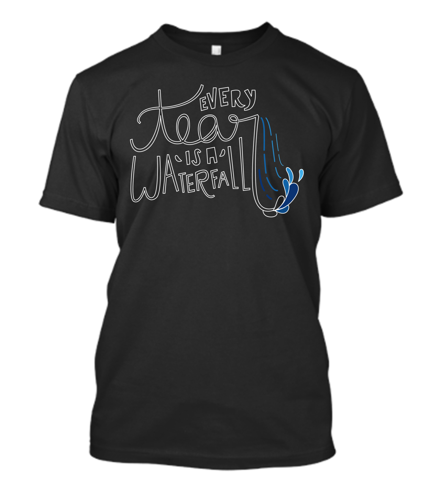 Coldplay Every Tear Is A Waterfall Song Lyrics T-Shirt