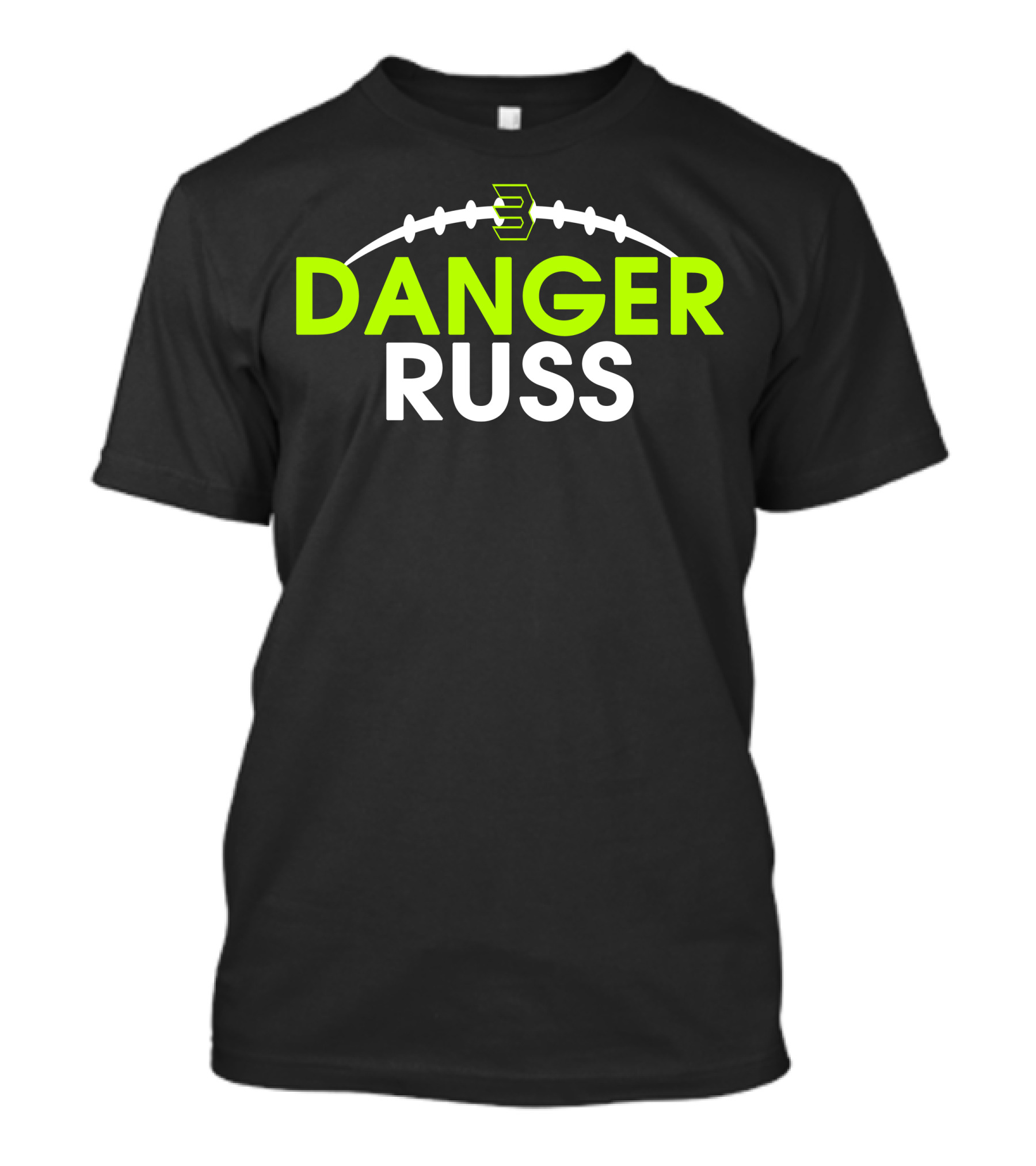 Danger Russ Russell Wilson Seattle Seahawks Football T-Shirt