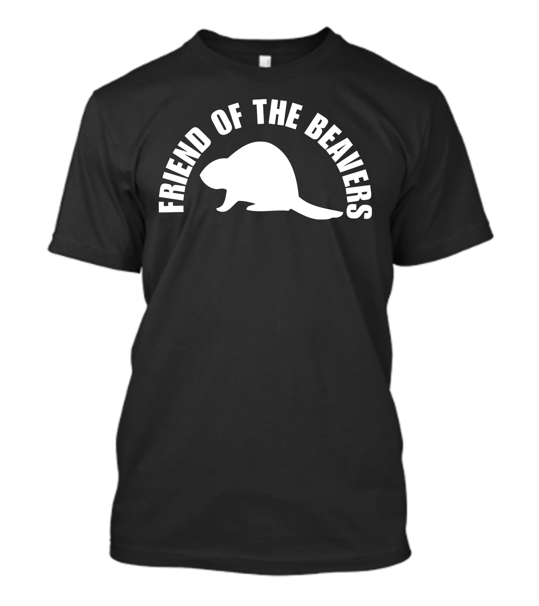 FRIEND OF THE BEAVERS Silhouette Beaver T-Shirt