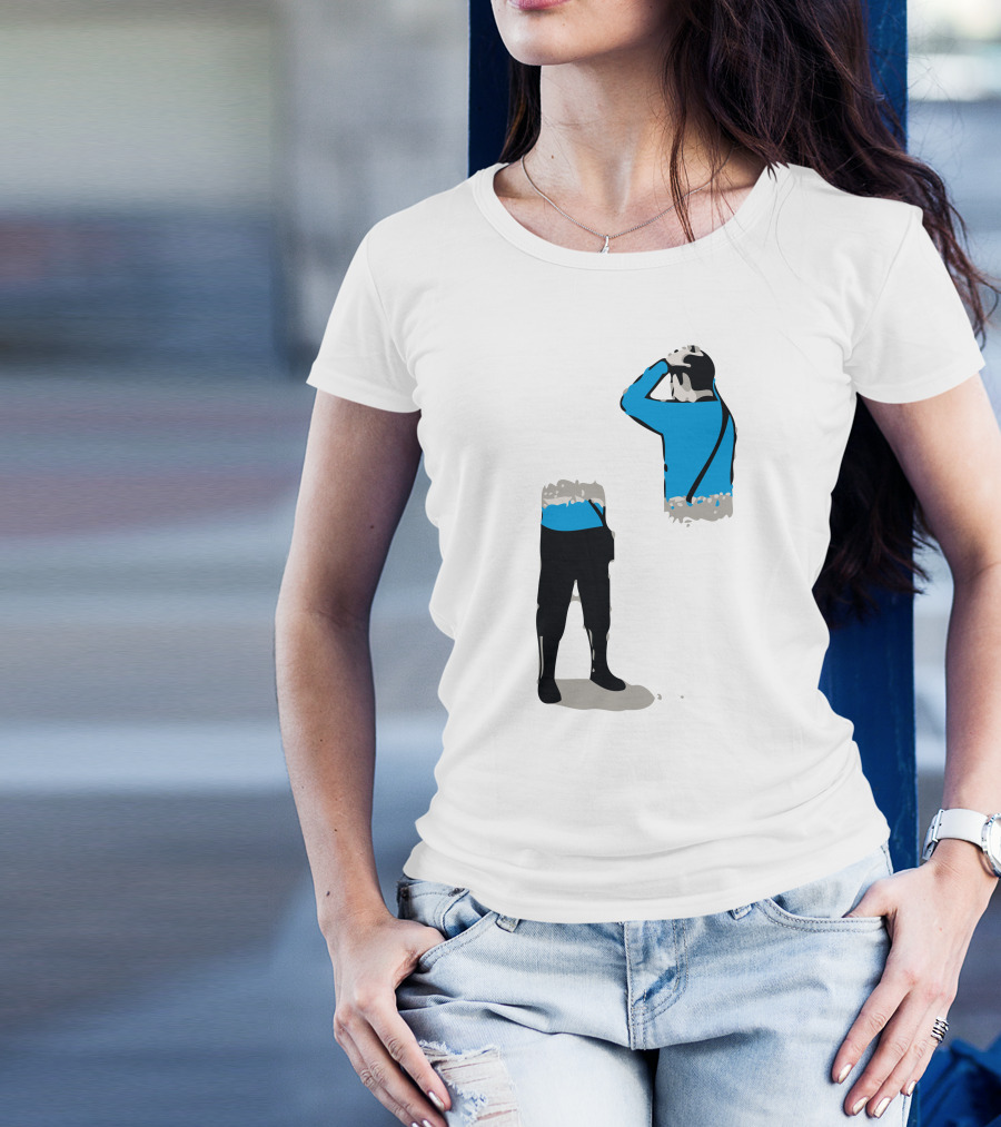 I'llogical Incident Blue Science Officer Uniform Concept T-Shirt